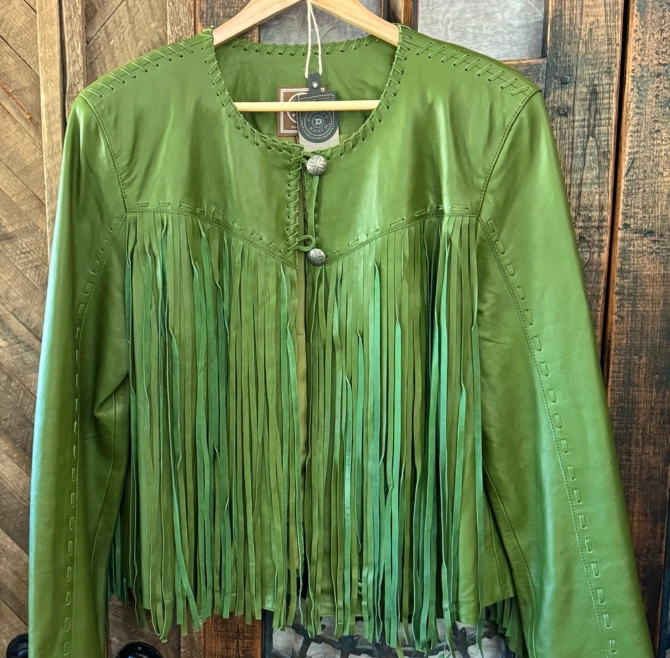 NEW • Double D Ranch Leather Jacket