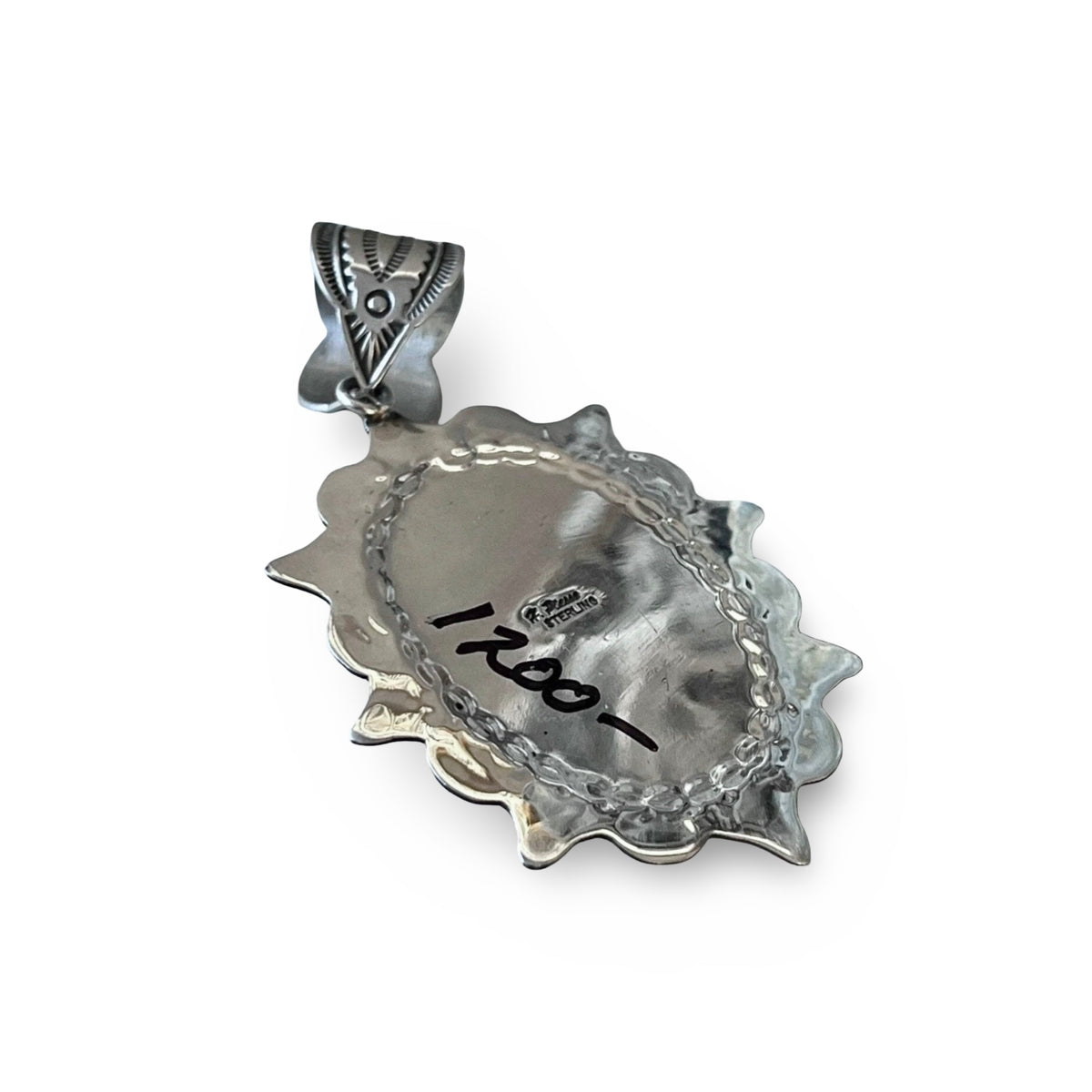 Happy Piasso Royston Blue Turquoise Pendant