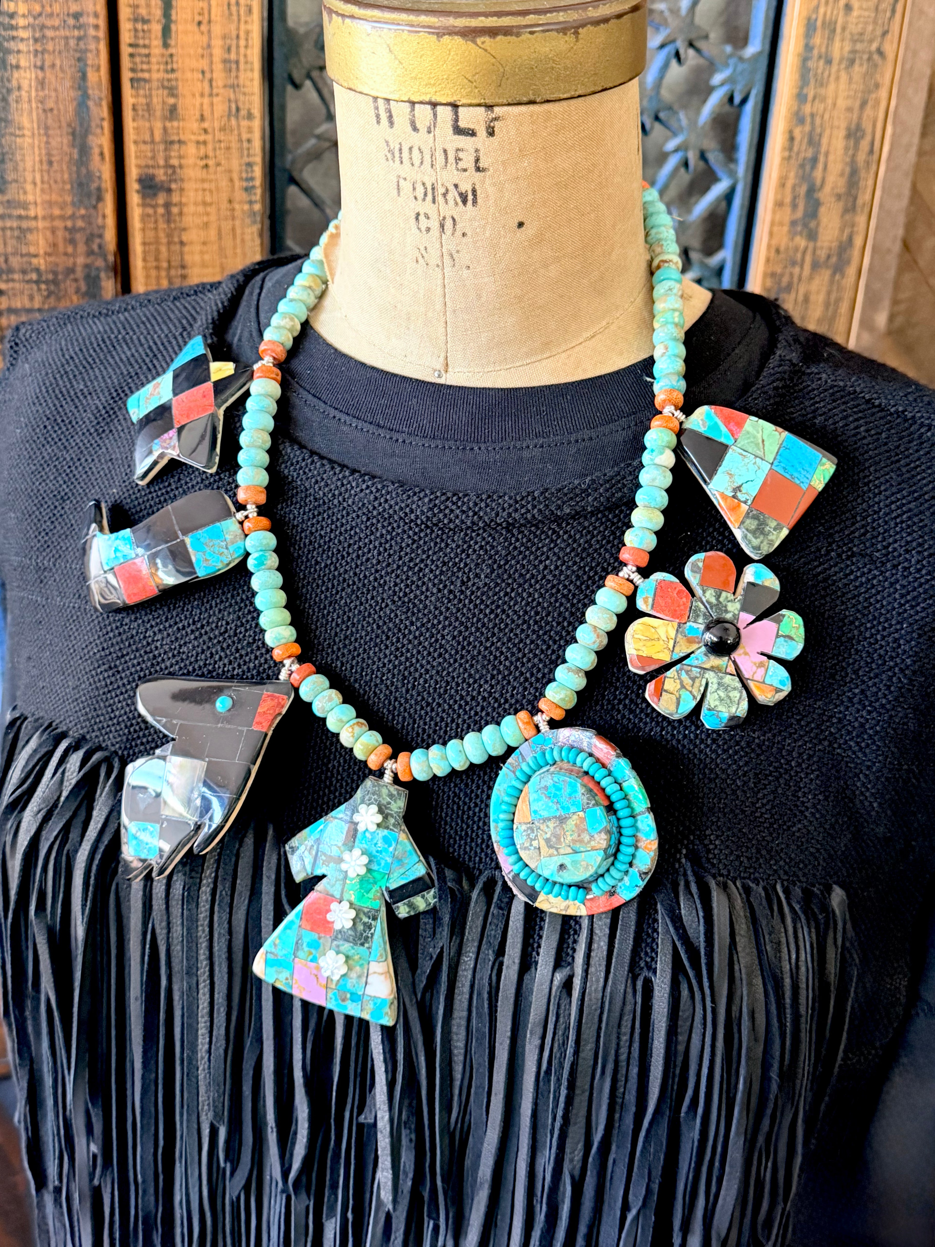 Jolene Bird Santo Domingo (Kewa) Necklace