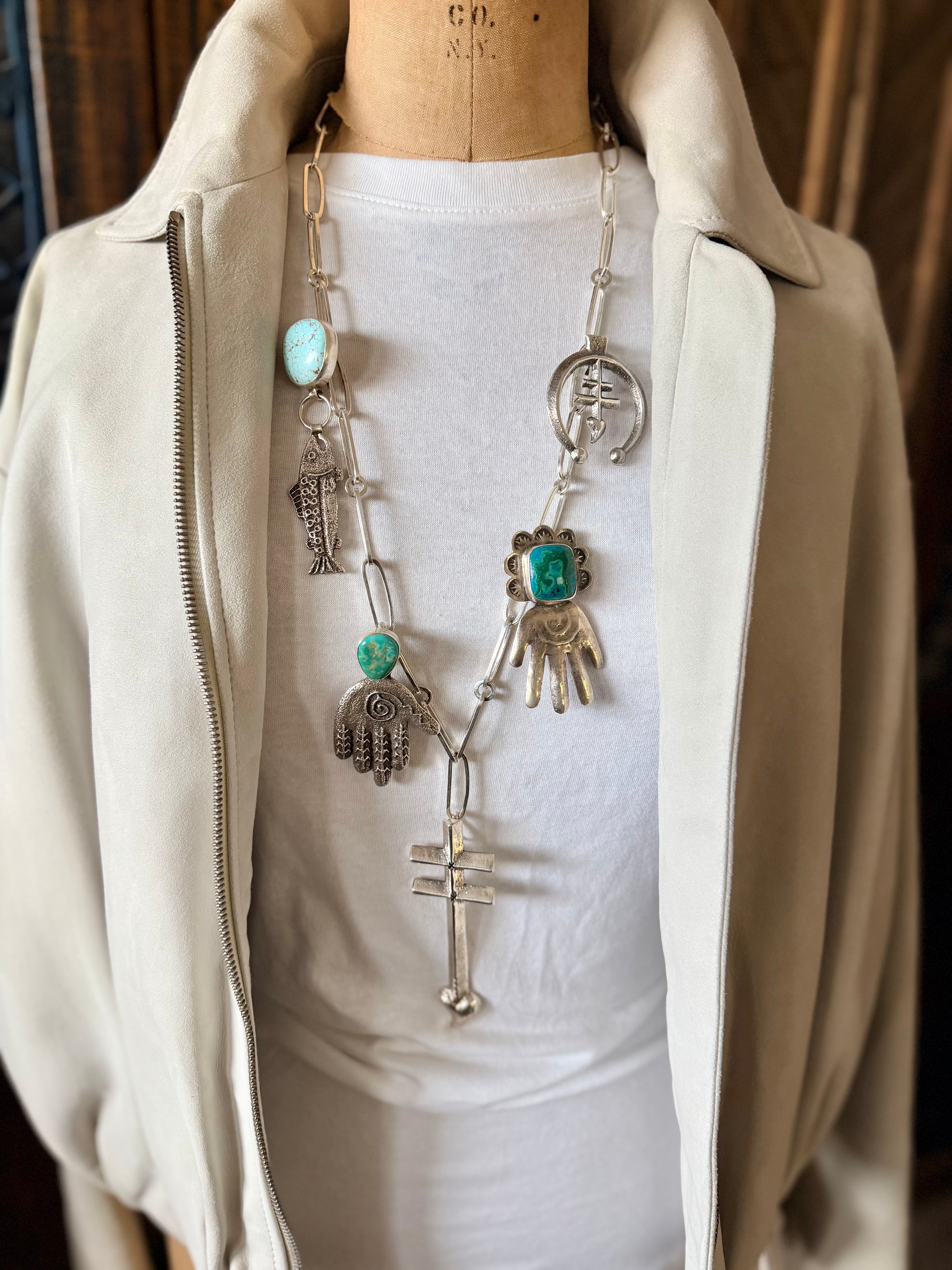 Tufa Cast Sterling Dragonfly Cross