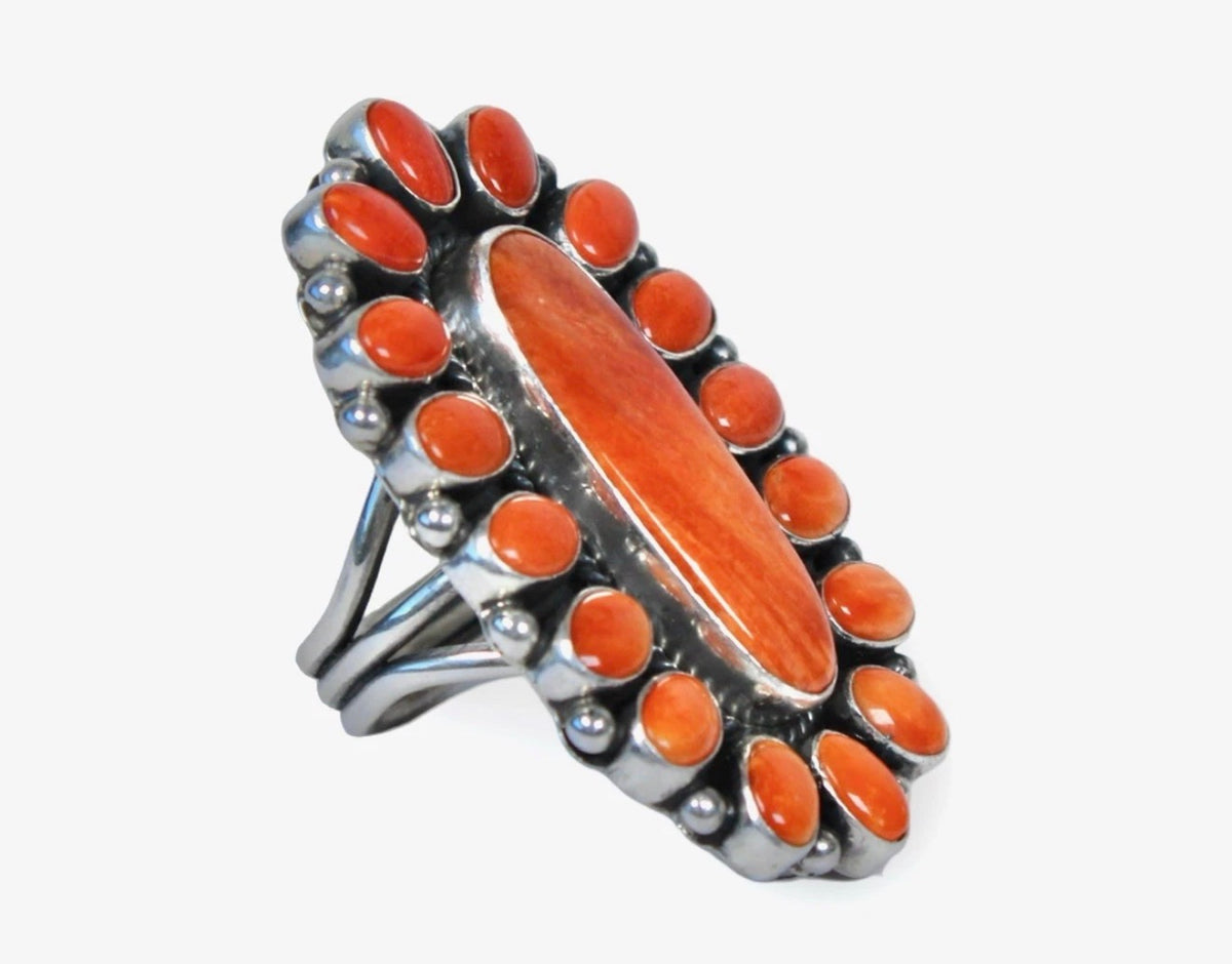 LaRose Ganadonegro Orange Spiny Oyster Ring