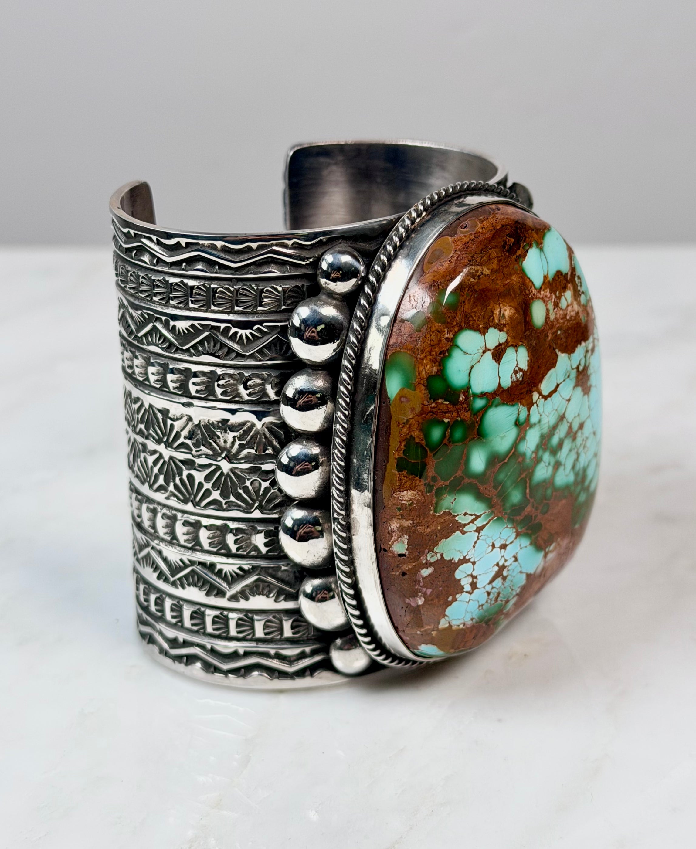 High-Grade Royston Turquoise Cuff