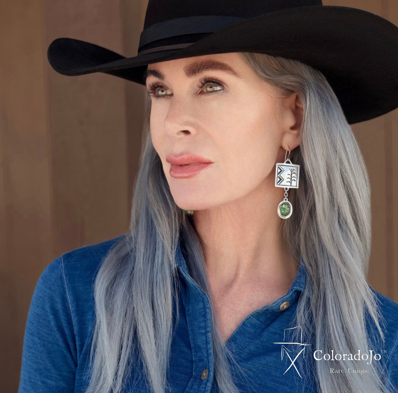 Dallas Charley Turquoise Earrings