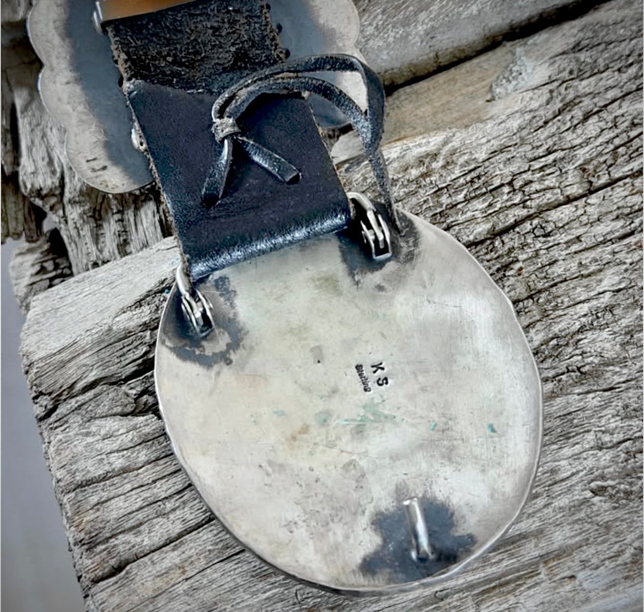 Rare Find • Kirk Smith Turquoise Concho Belt