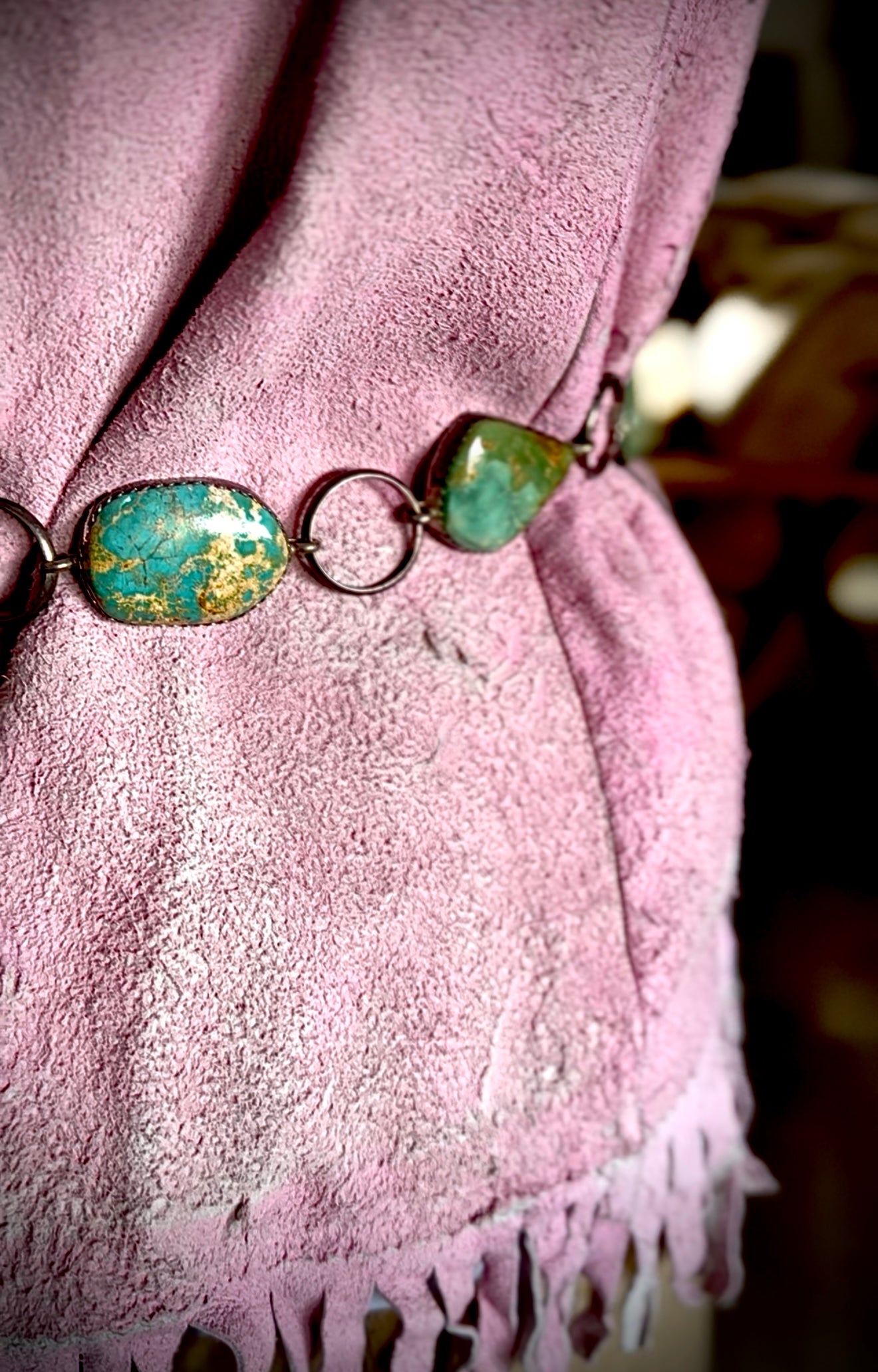 Royston Turquoise Belt/Lariat