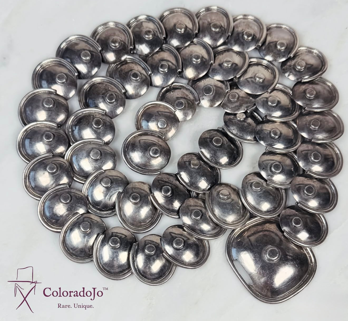 Vintage Taxco • Sterling Armadillo Belt or Necklace