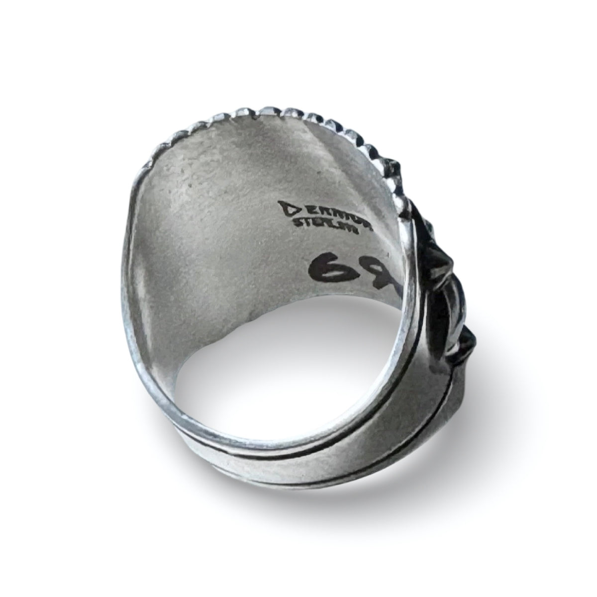 Derrick Gordon Silver Cigar Band Ring