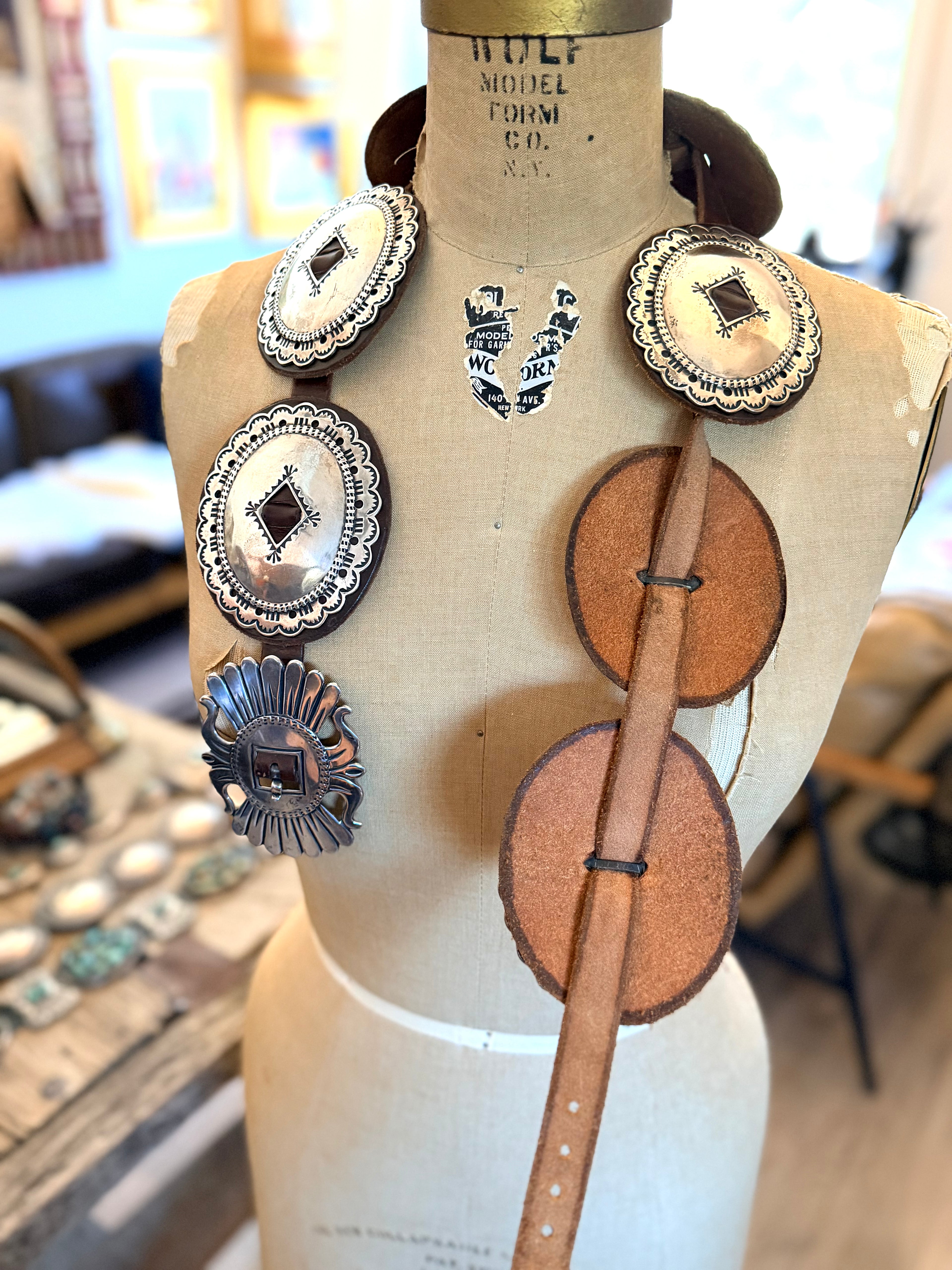 Taos Silversmith Russell Green