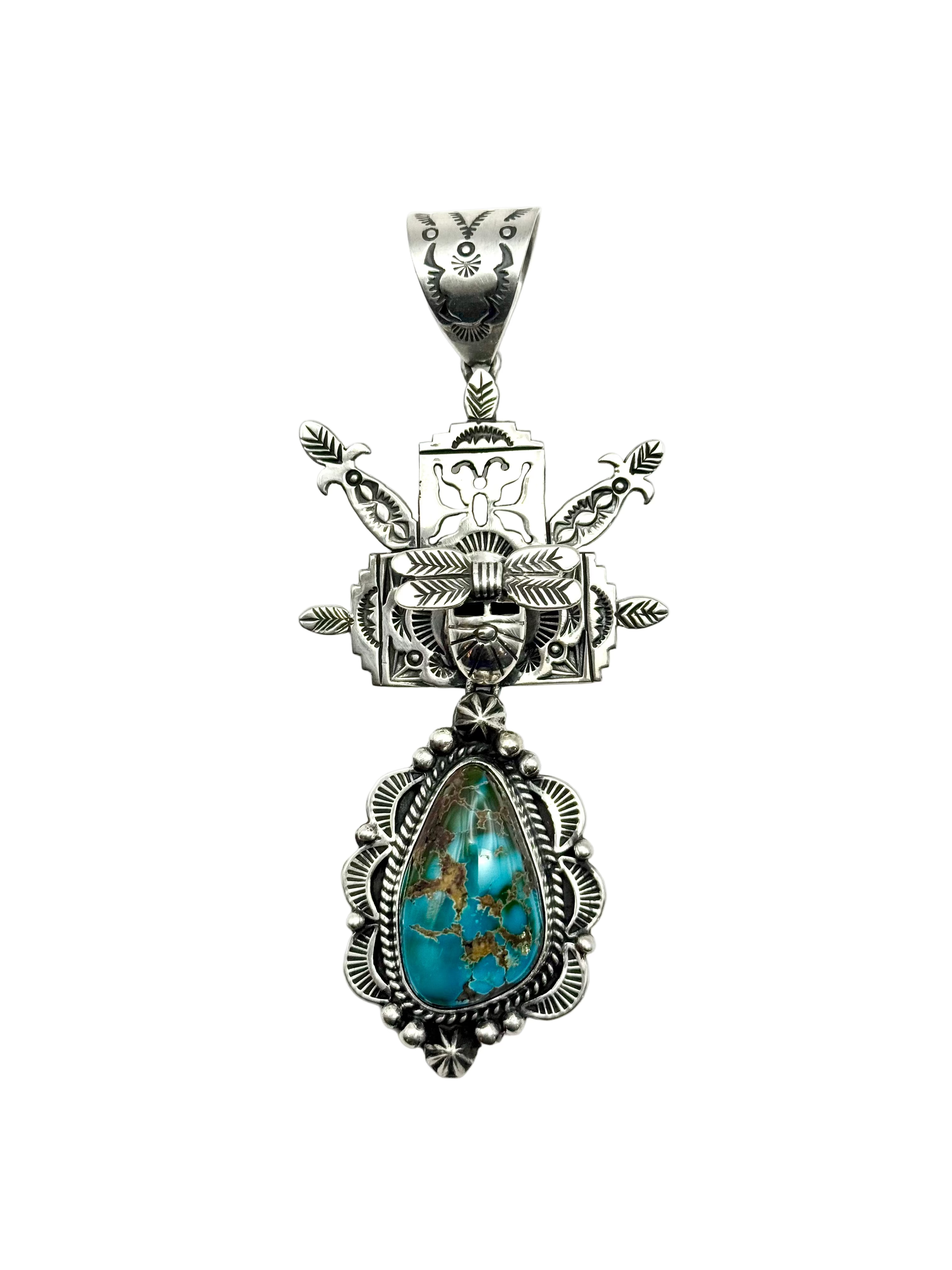 Freddy Charley Butterfly Maiden Kachina Pendant #6