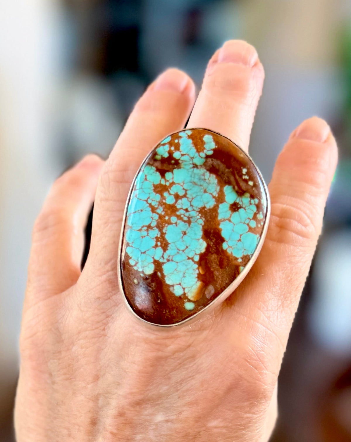No. 8 Turquoise Ring