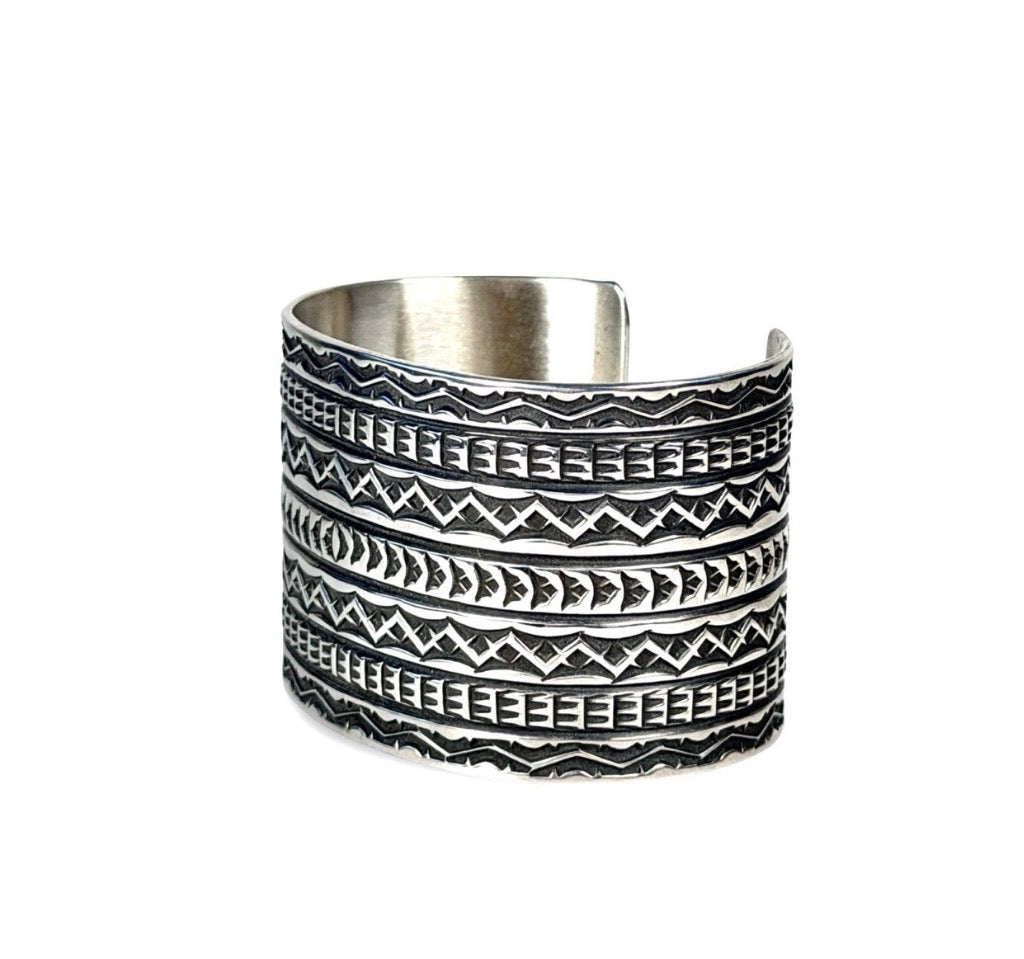 Sunshine Reeves Hand Stamped Cuff