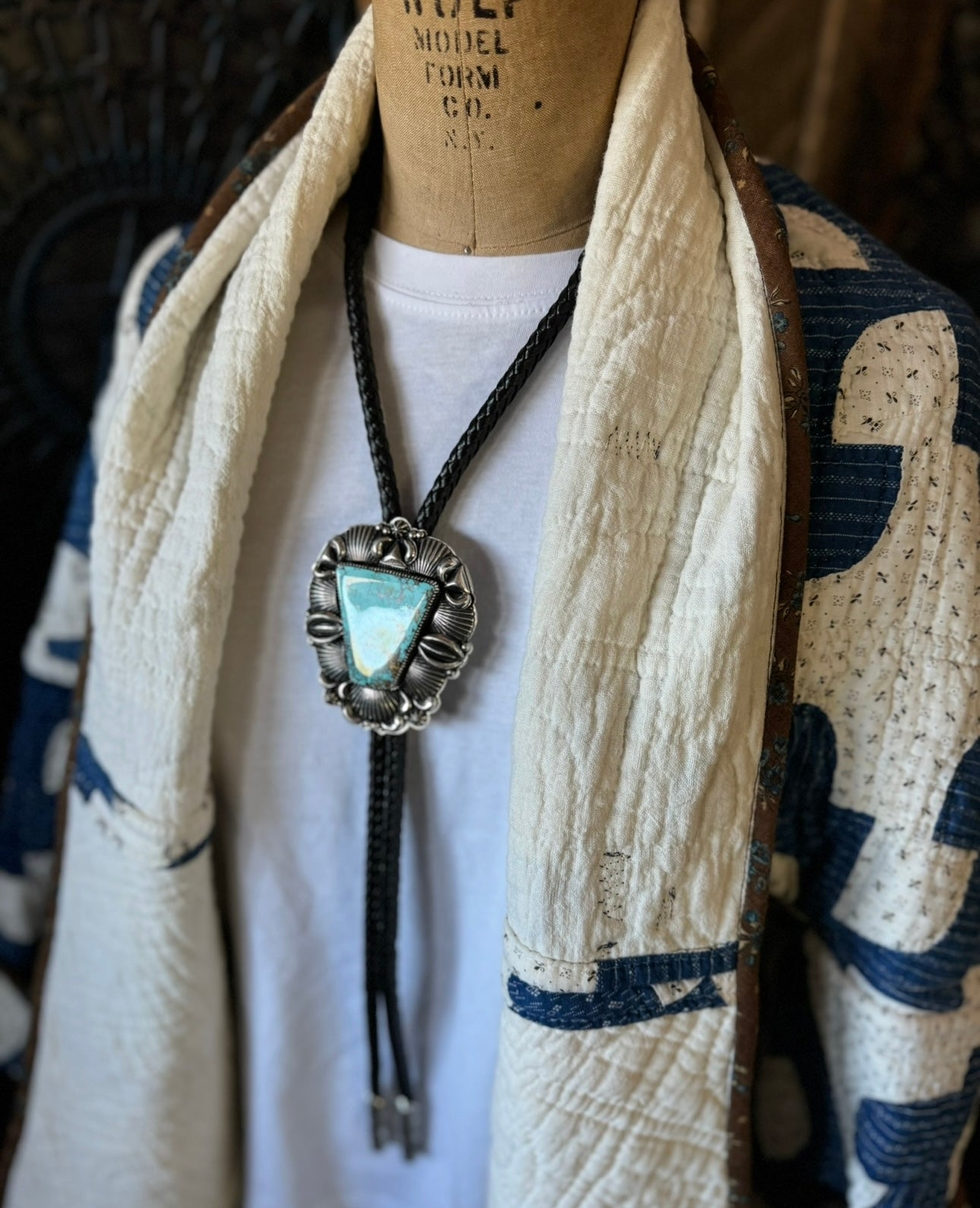 Delbert Gordom Royston Turquoise Bolo