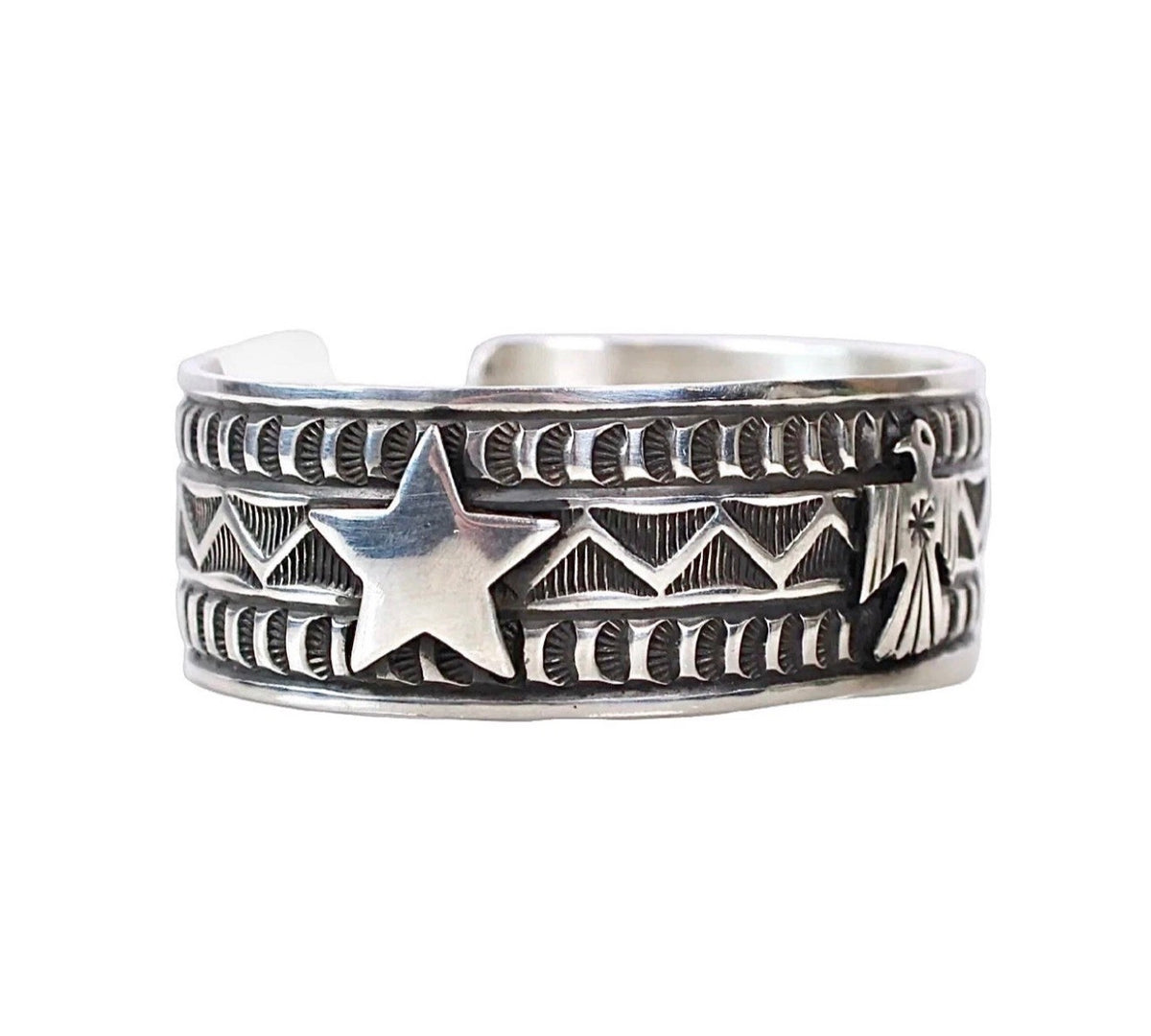 Andy Cadman Sterling Thunderbird Cuff No. 1