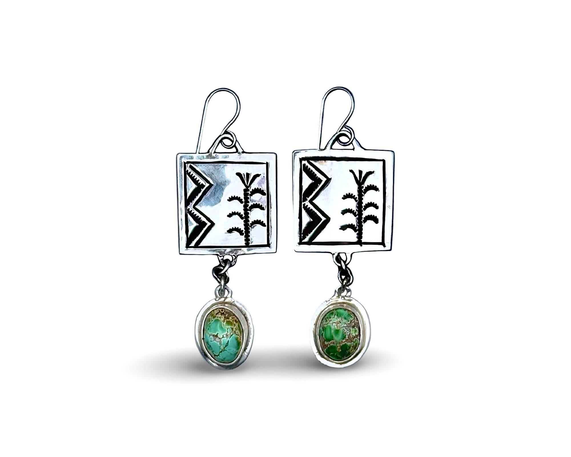 Dallas Charley Turquoise Earrings