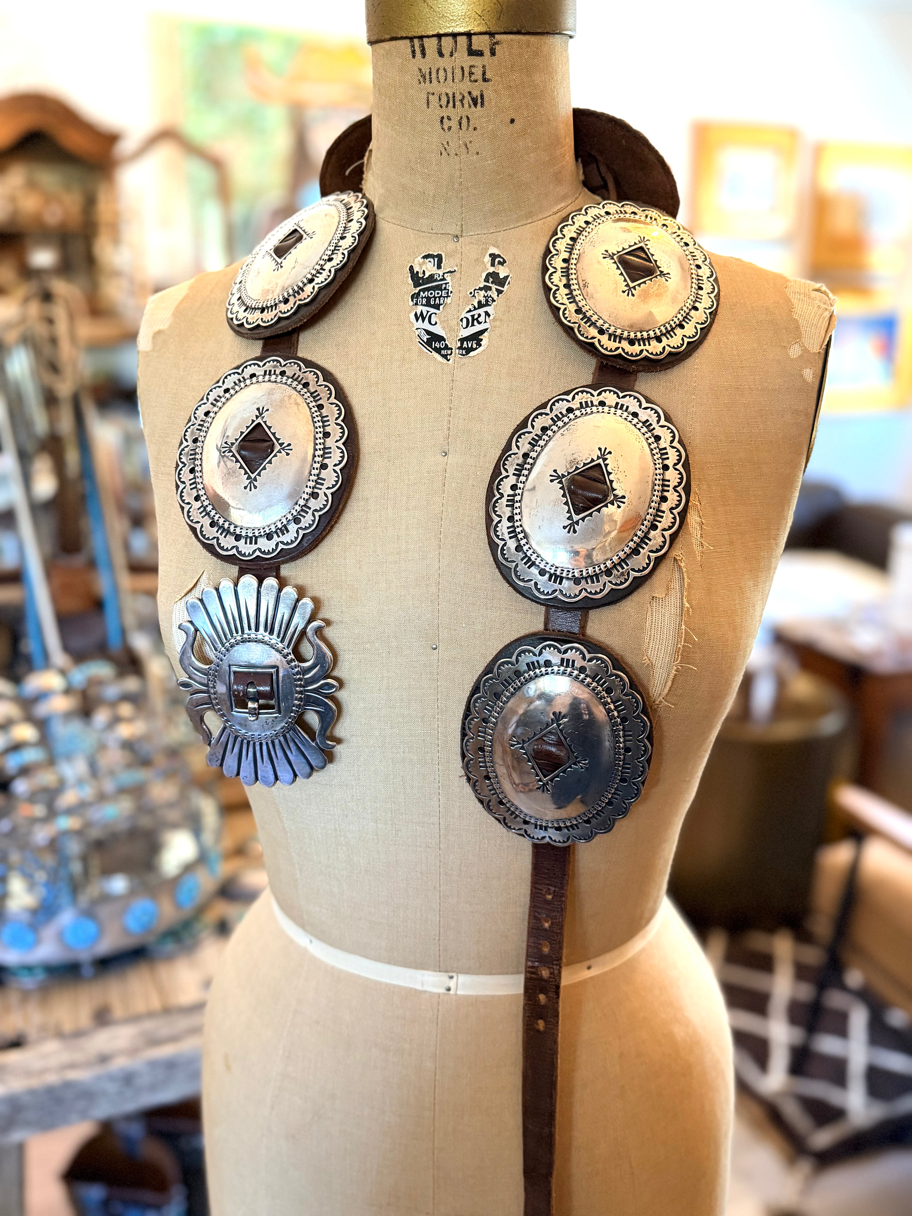 Taos Silversmith Russell Green