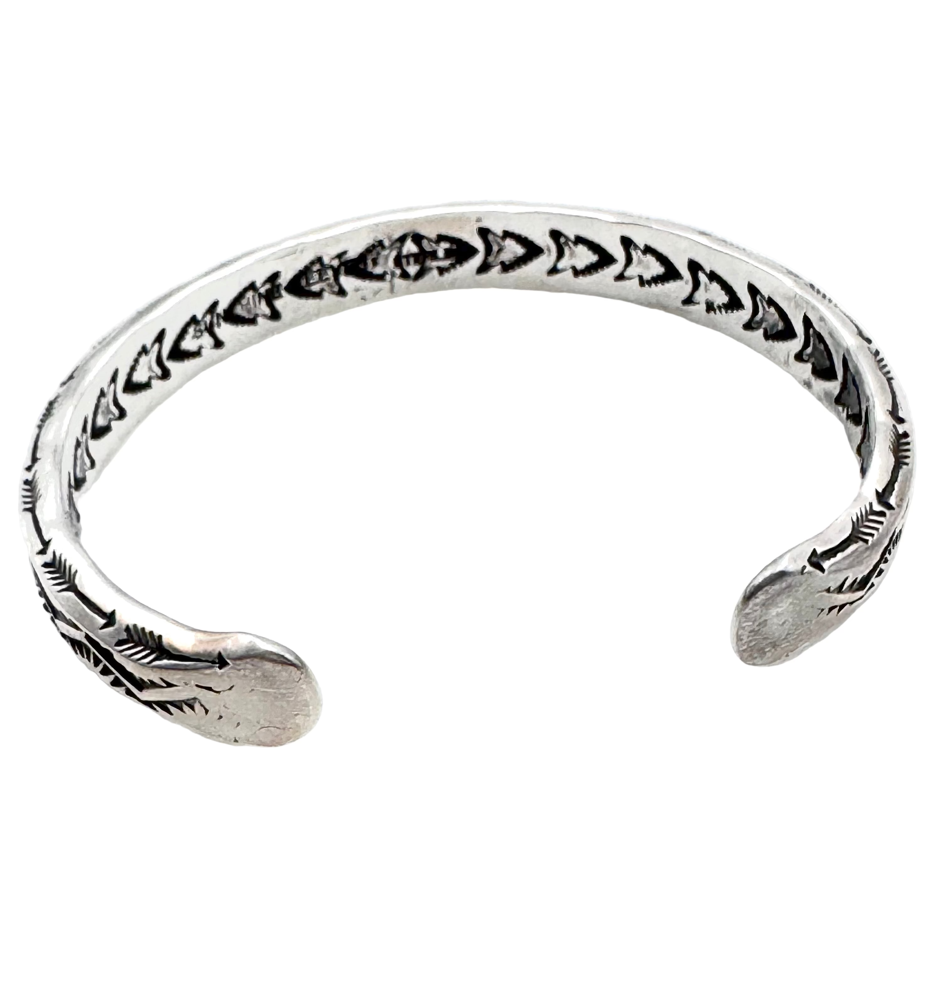 Sunshine Reeves Hand-stamped Sterling Cuff #4