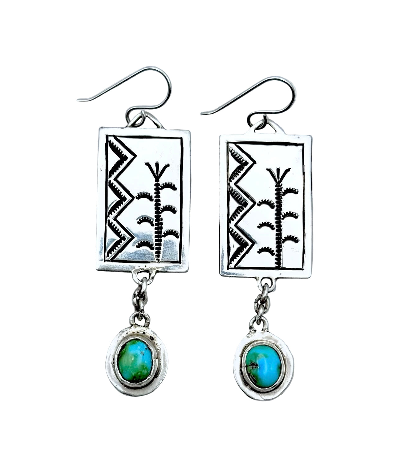 Dallas Charley Turquoise Earrings
