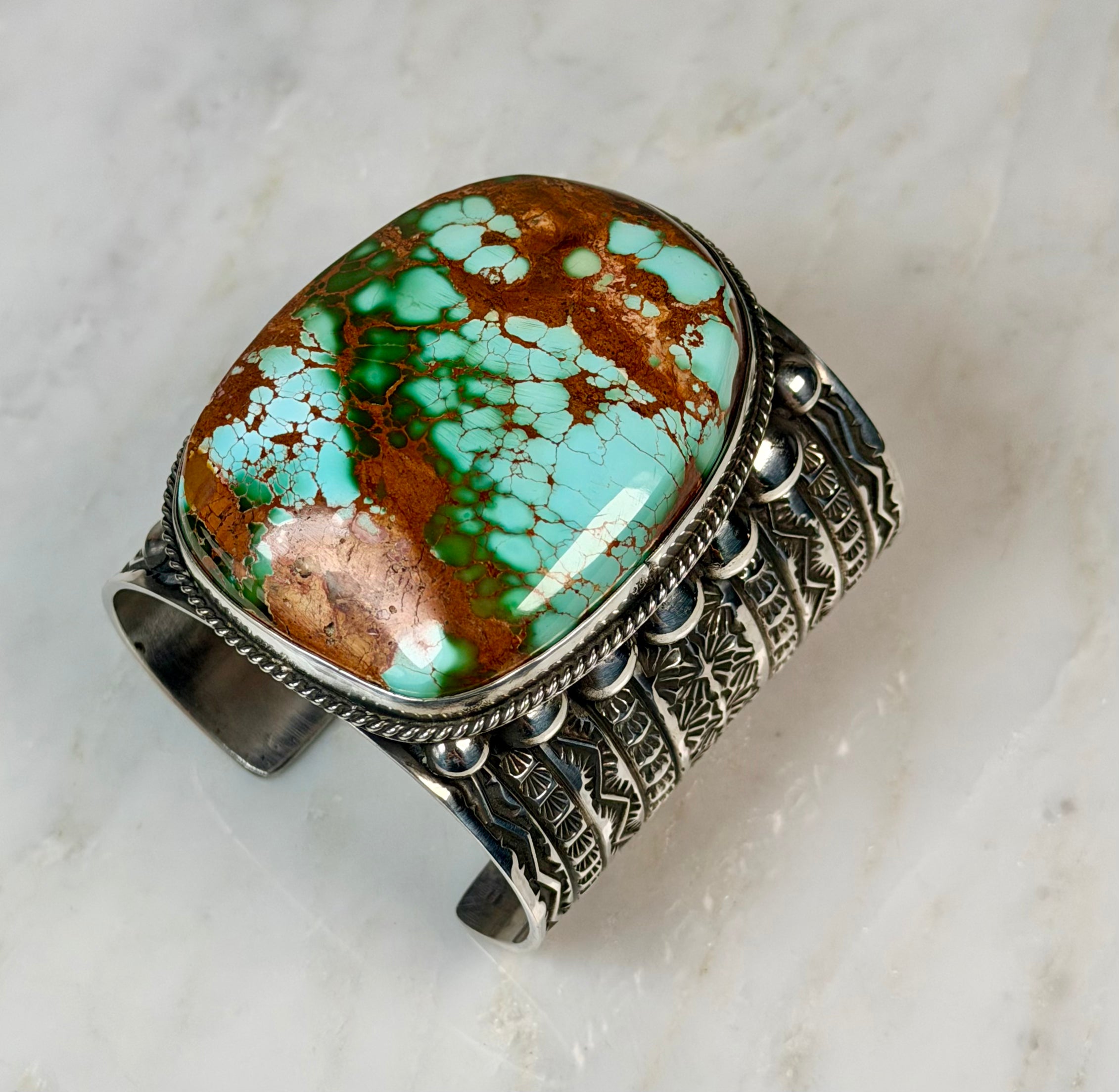 High-Grade Royston Turquoise Cuff
