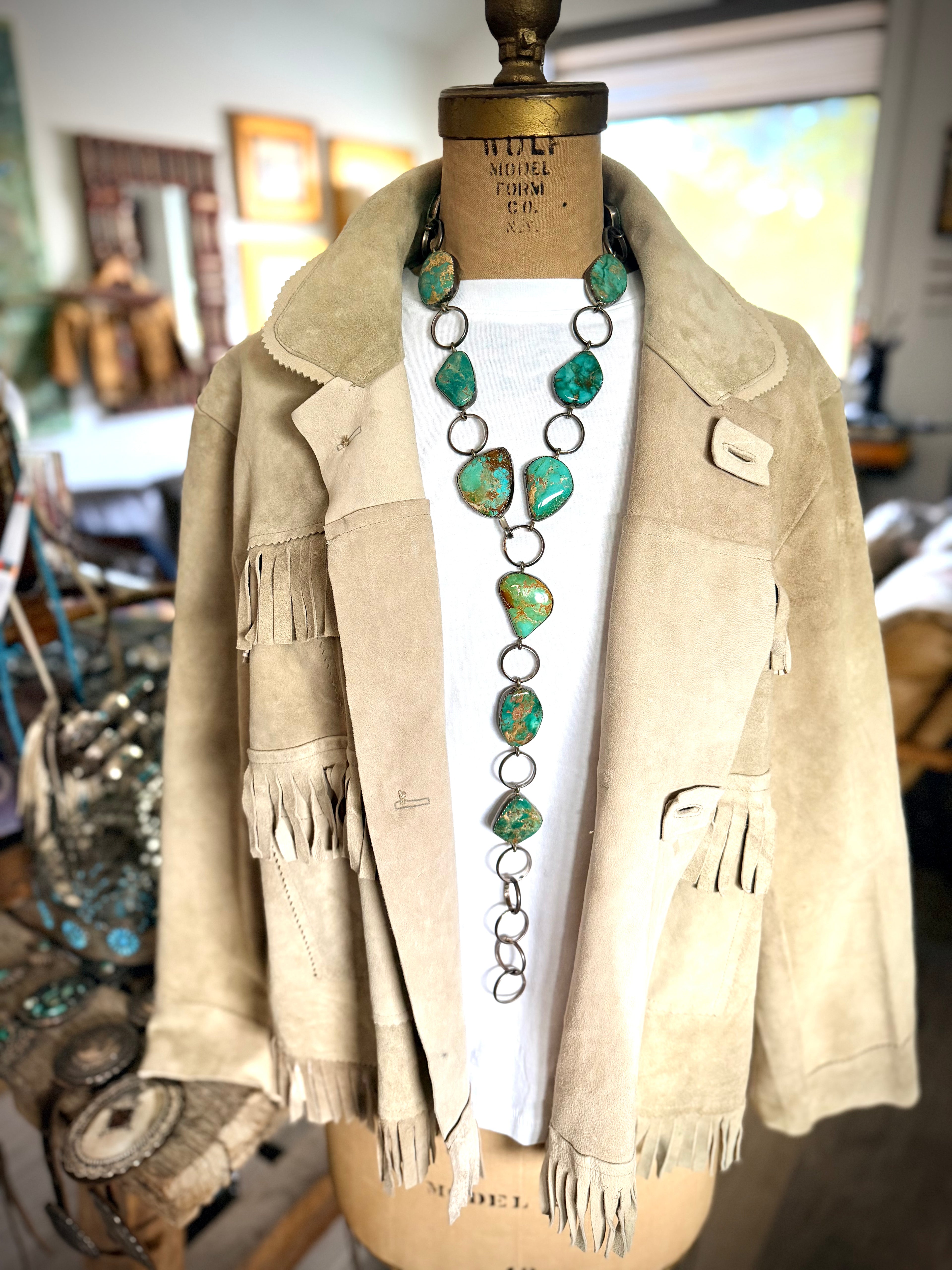 Royston Turquoise Belt/Lariat