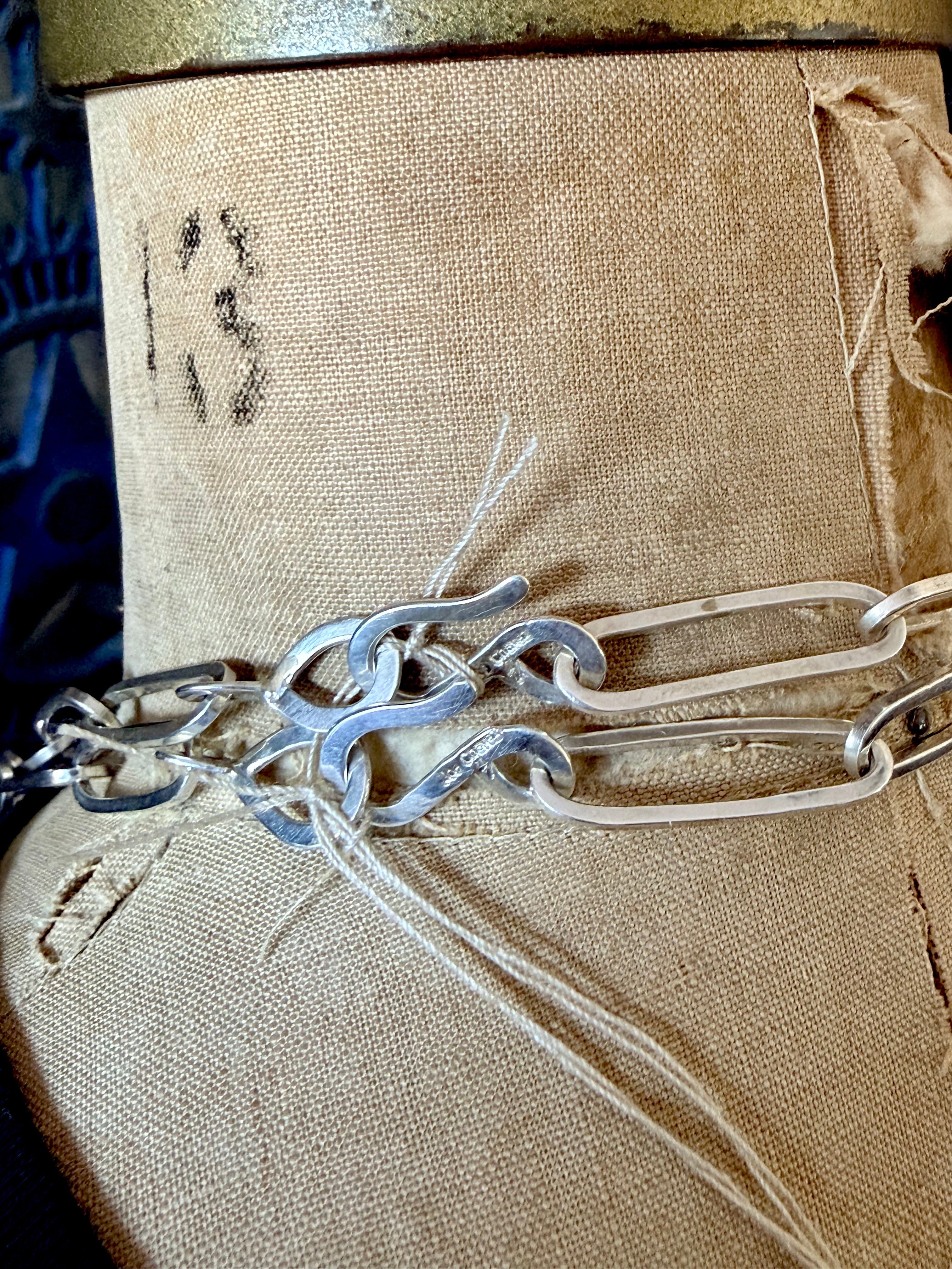 No. 1 Sterling Handmade Link Necklace