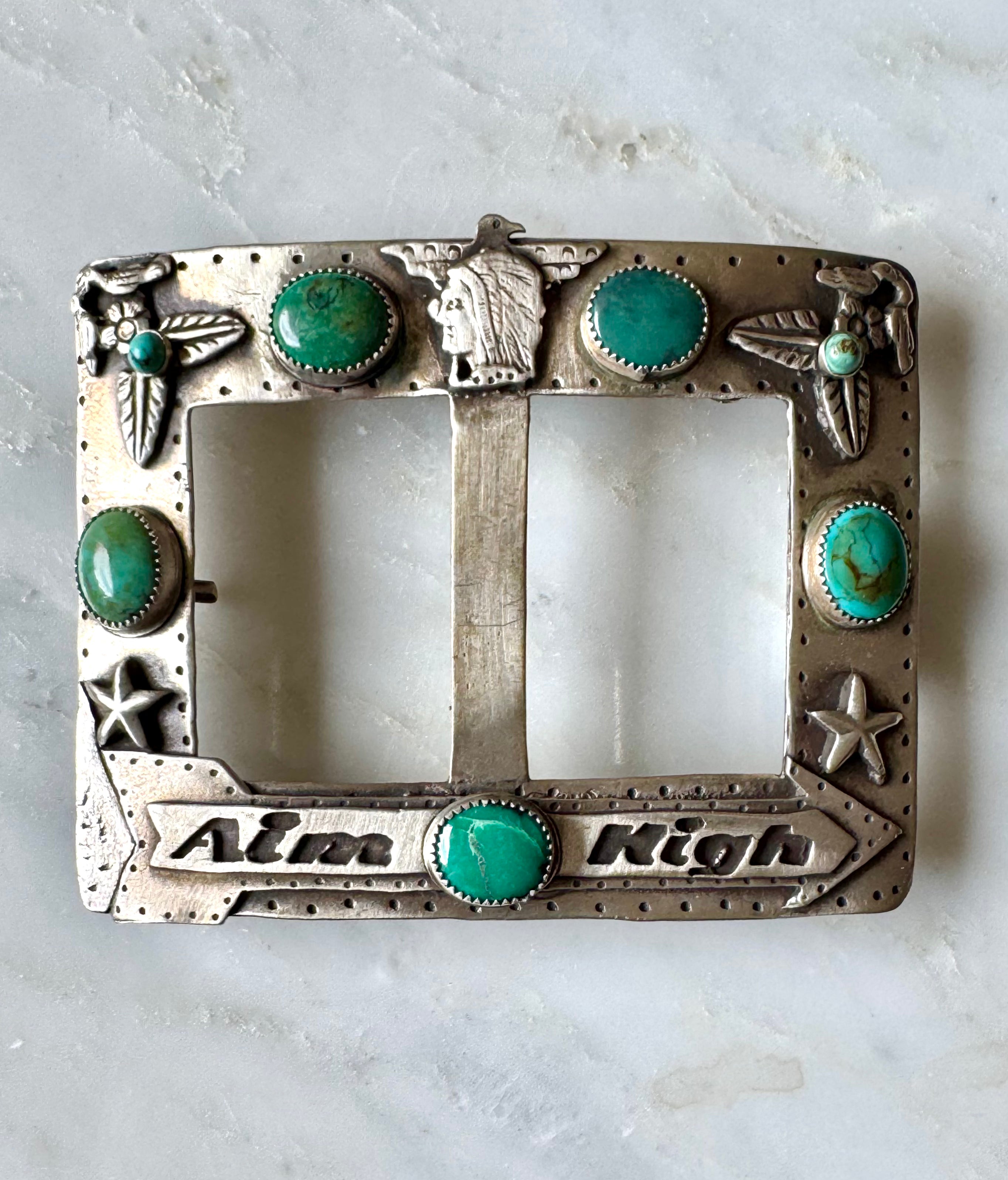 "Aim High" Buckle by Sweetbird Studio