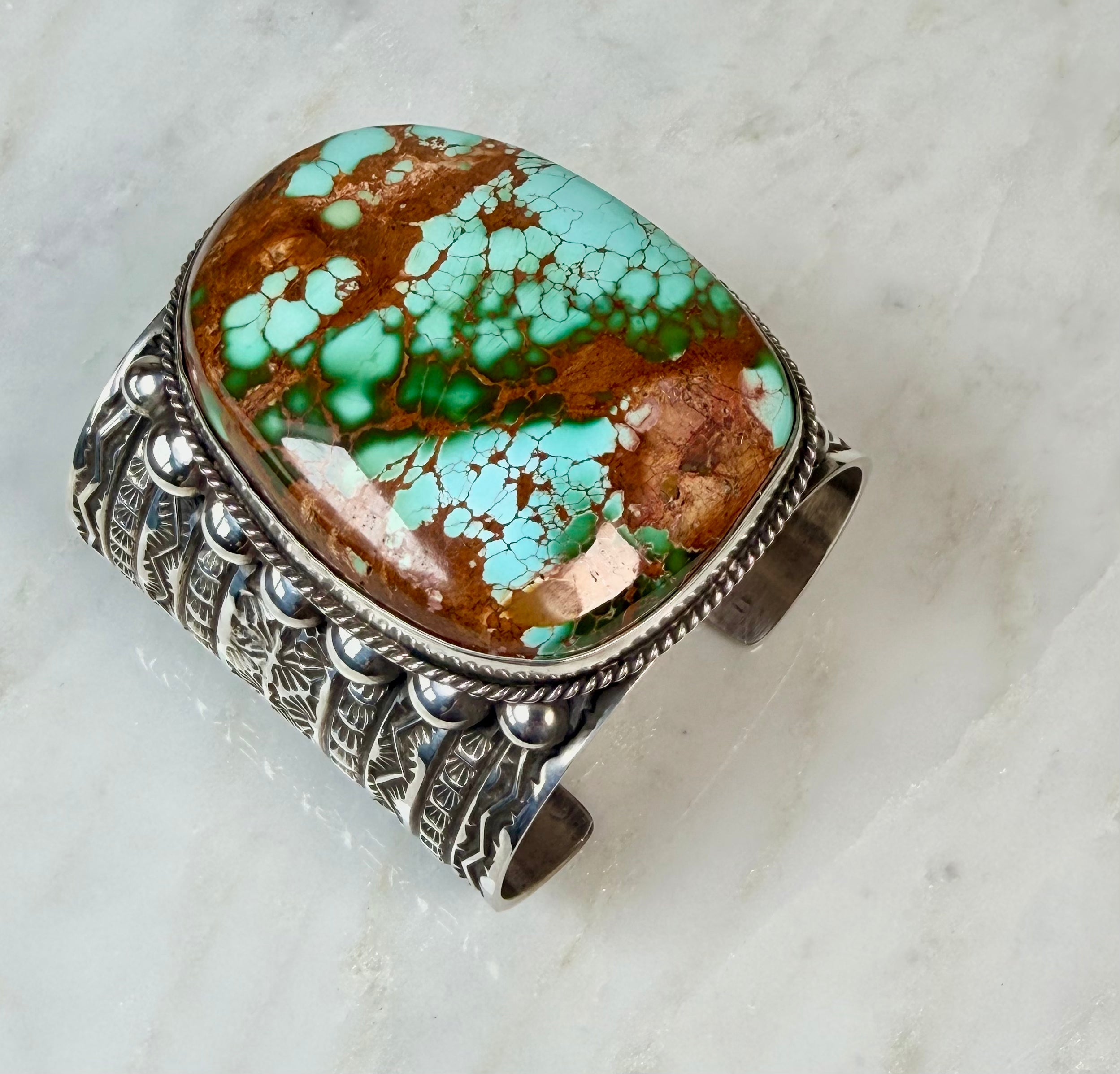 High-Grade Royston Turquoise Cuff