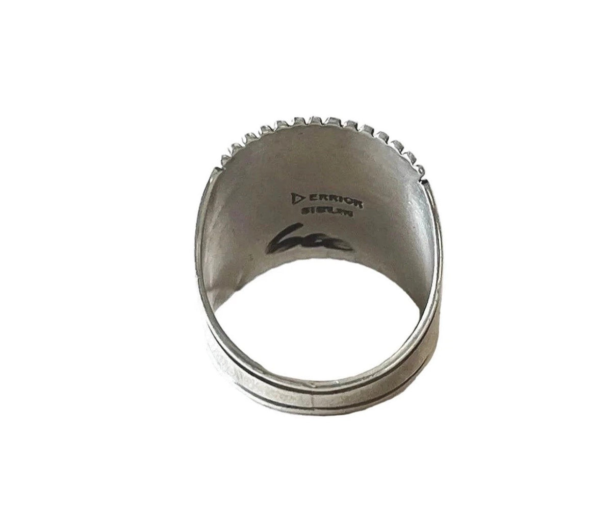 Derrick Gordon Silver Cigar Band Ring