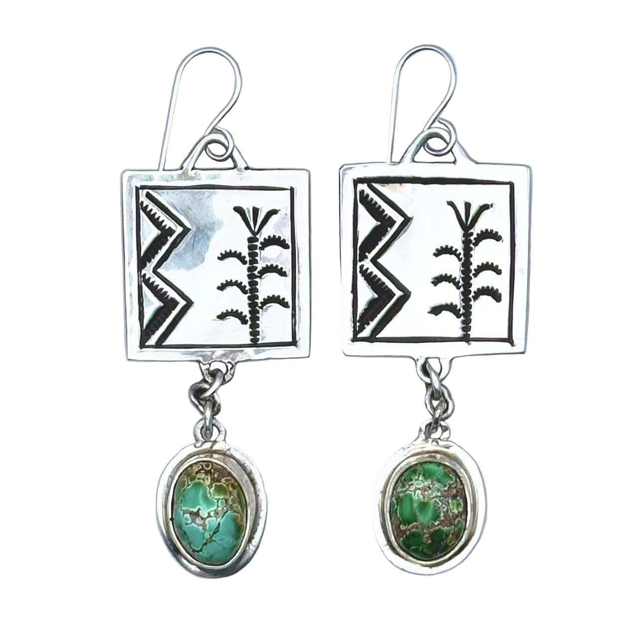 Dallas Charley Turquoise Earrings