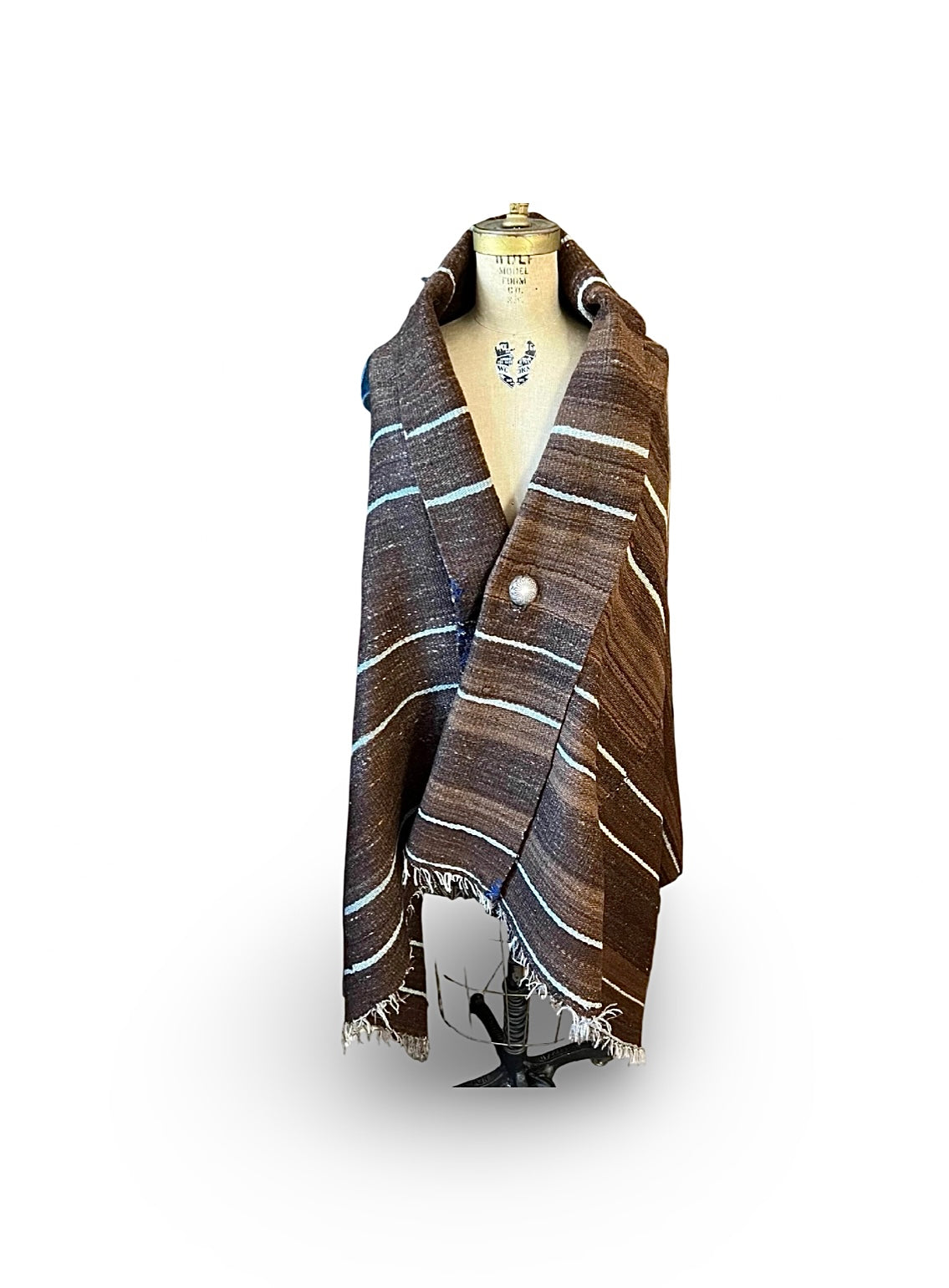 Wearing Blanket Navajo