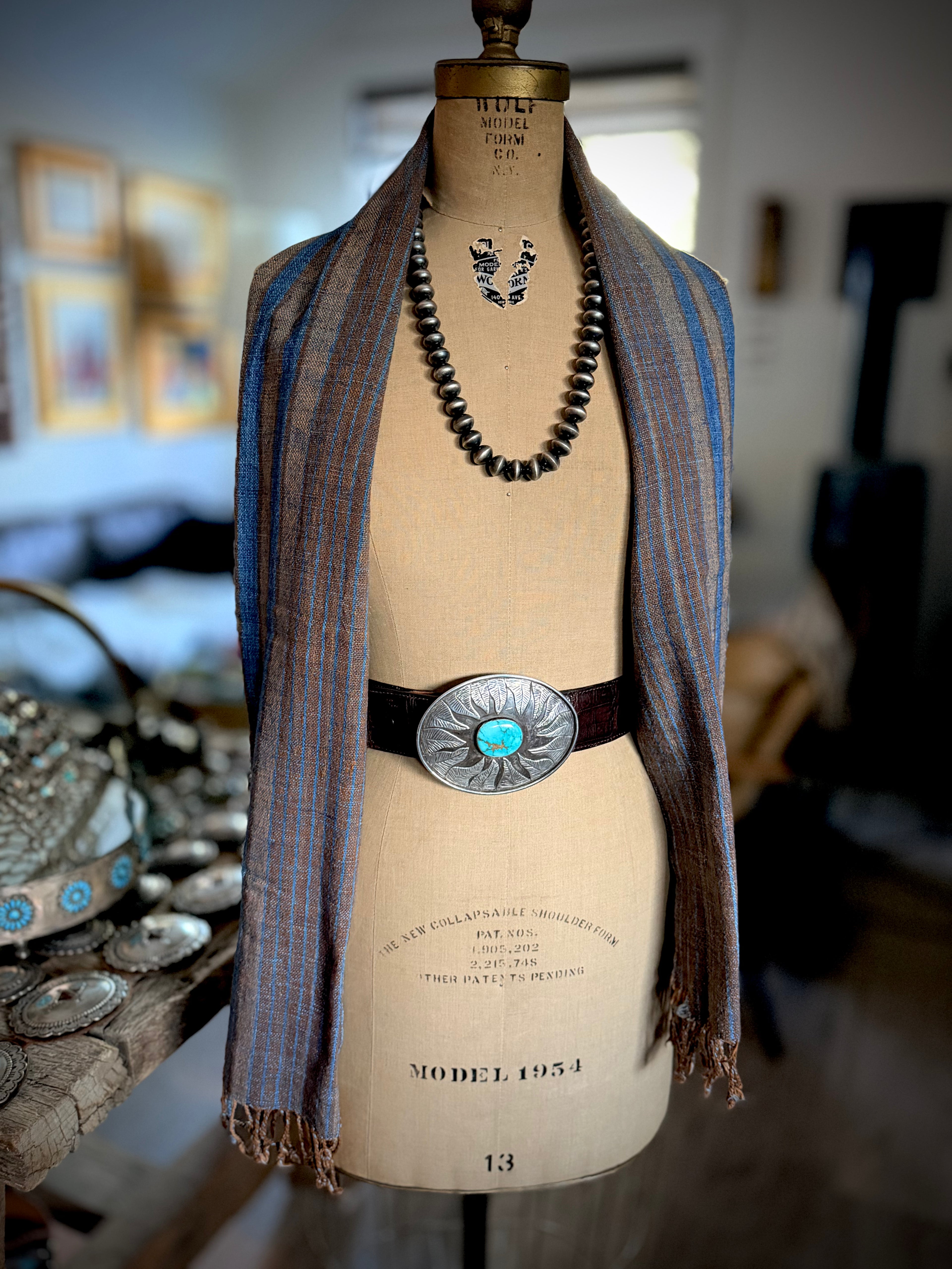 Turquoise Cab Buckle