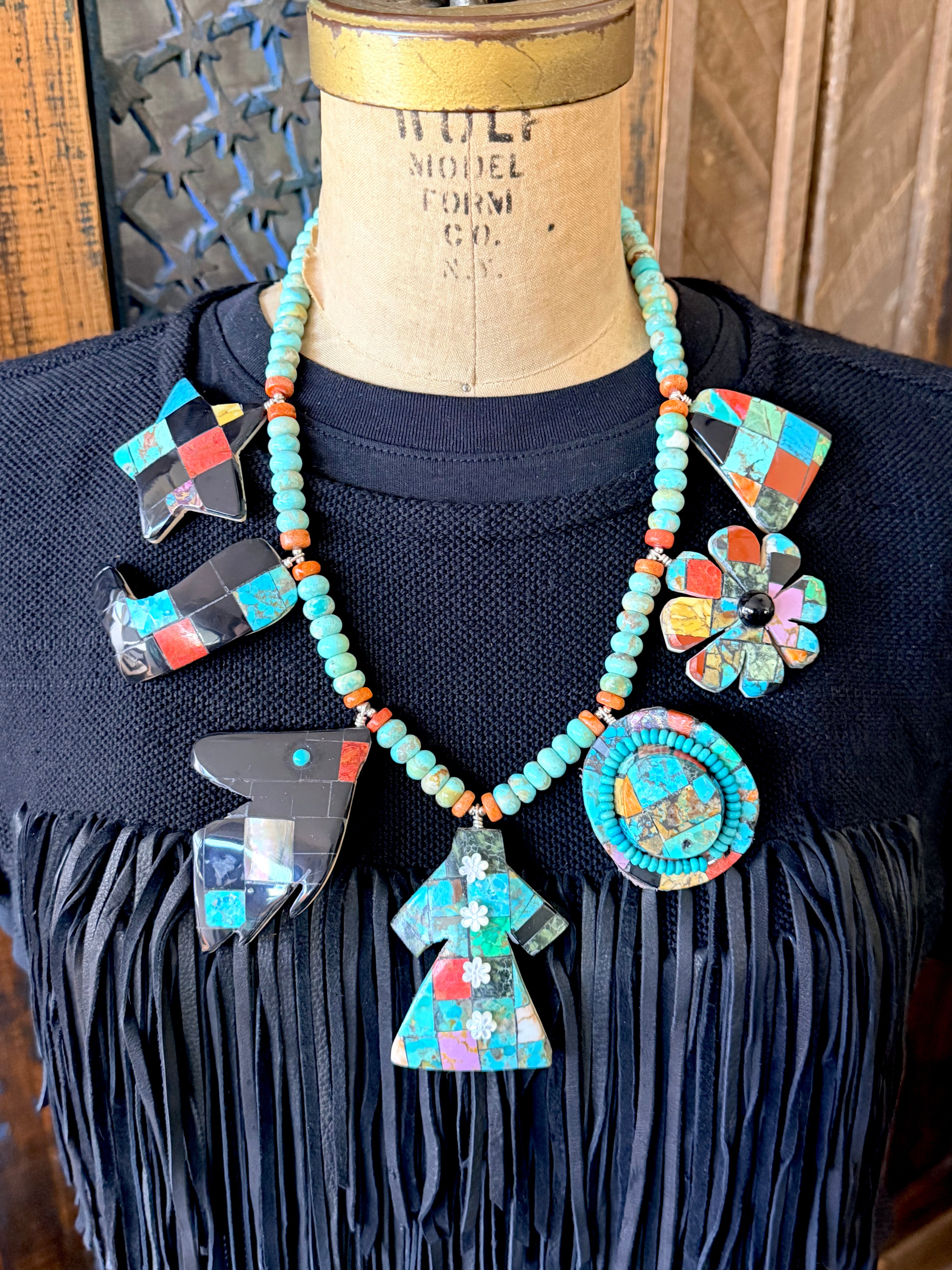Jolene Bird Santo Domingo (Kewa) Necklace