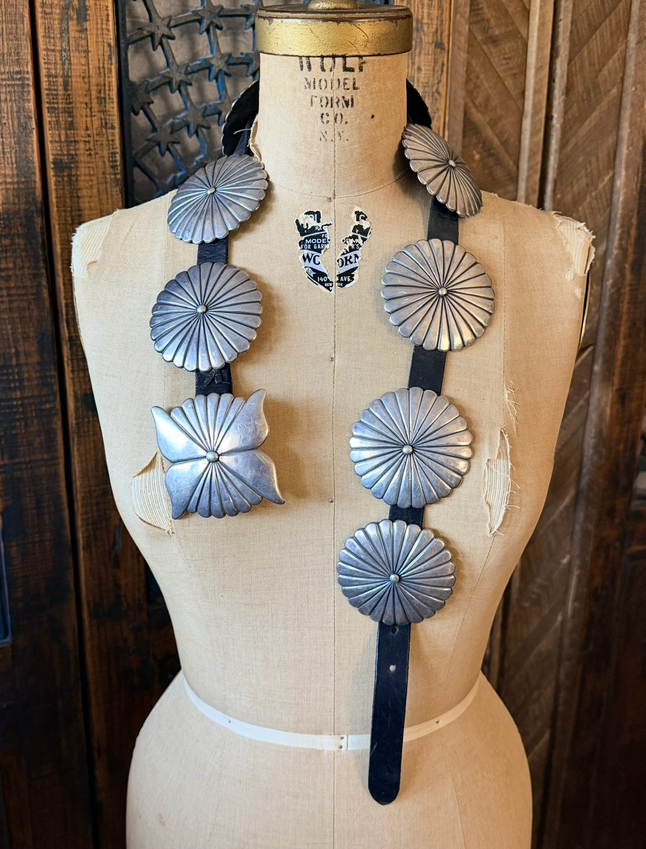 Sterling Concho Belt