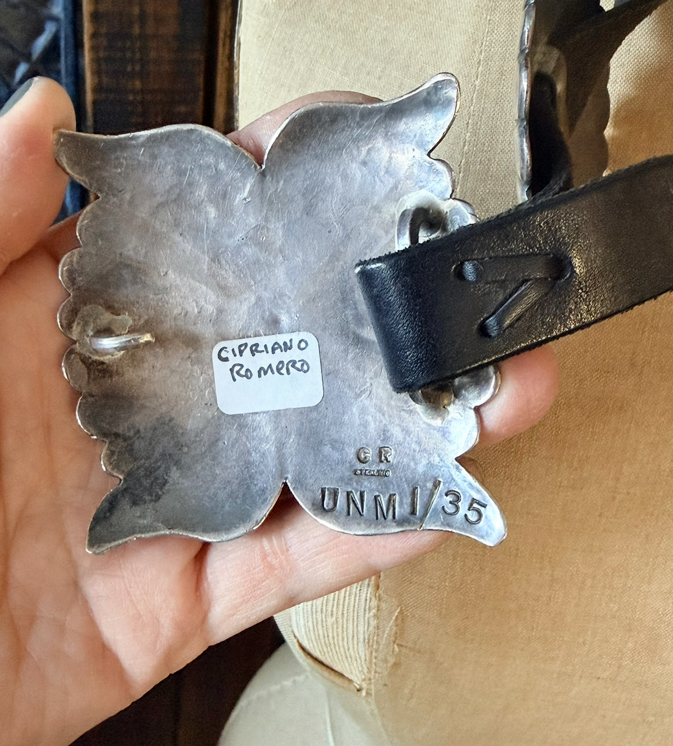 Sterling Concho Belt