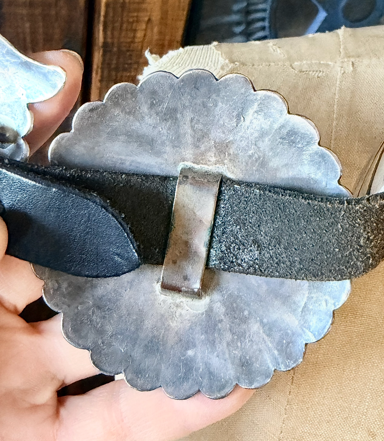 Sterling Concho Belt