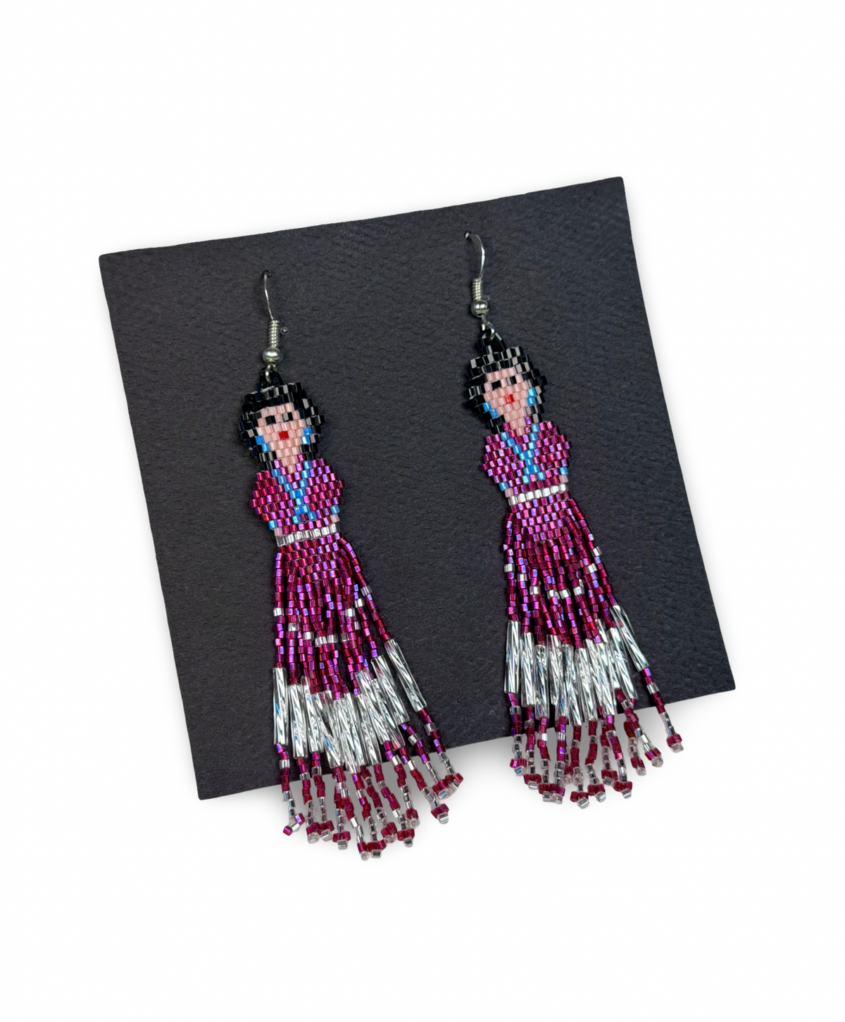 ColoradoJo V. Poyer Beaded Earrings front view