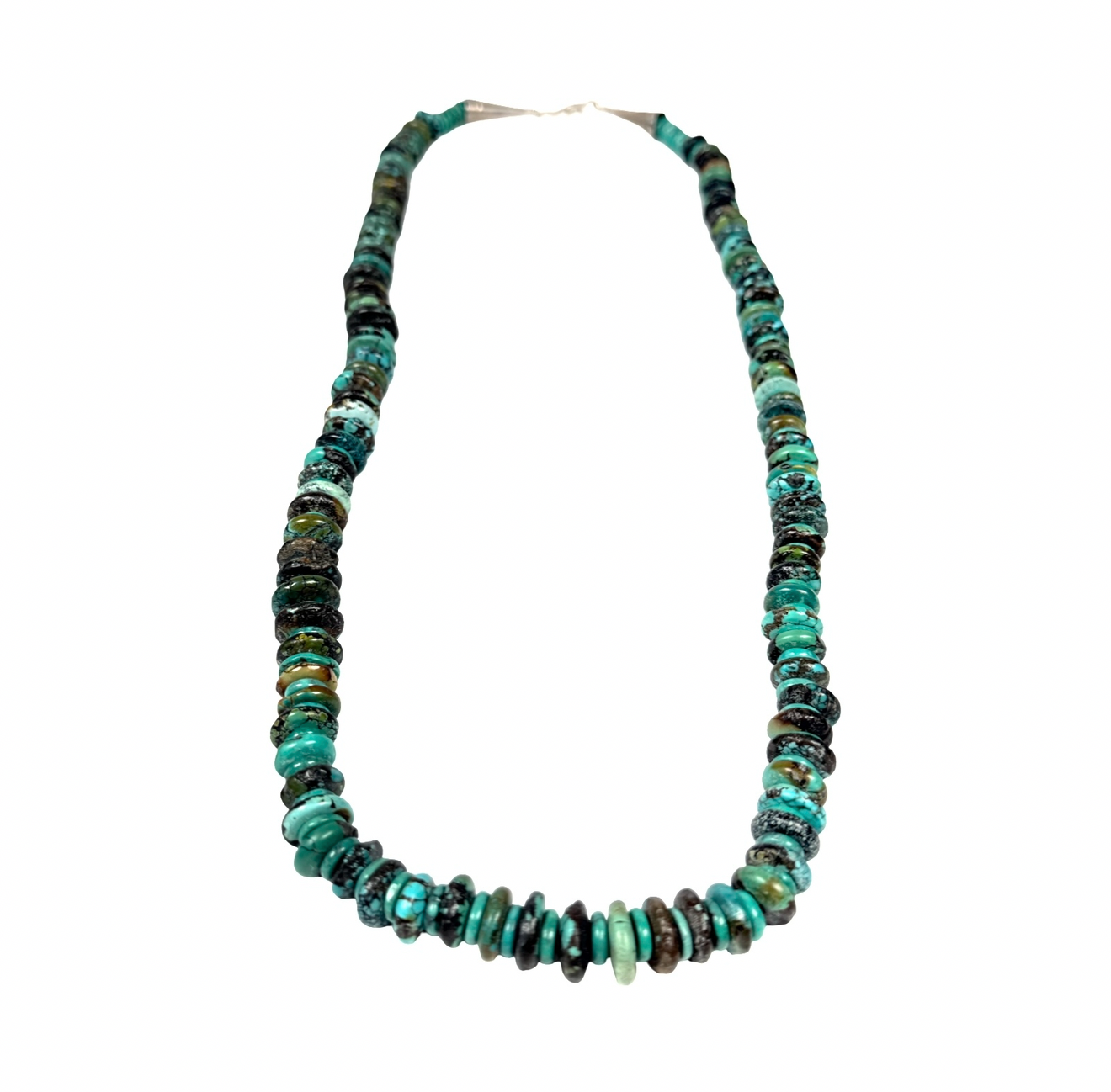 Turquoise Disc Necklace