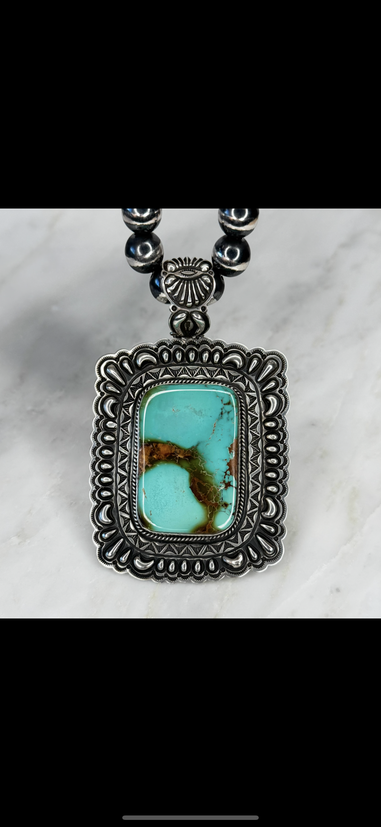 Royston Turquoise Pendant