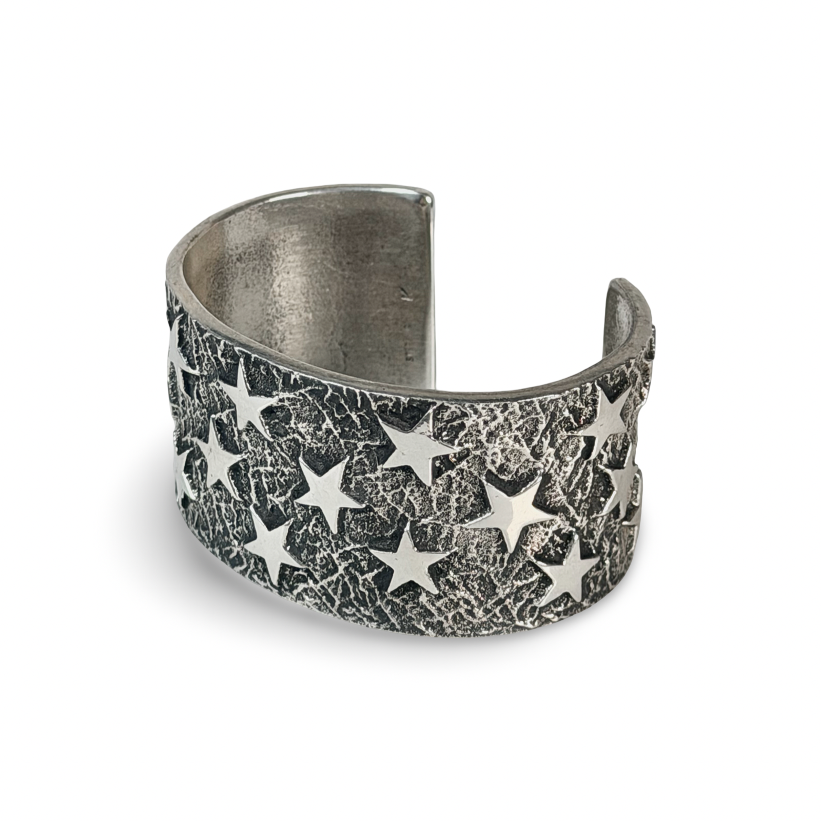 Kevin Yazzie Sterling Star Cuff