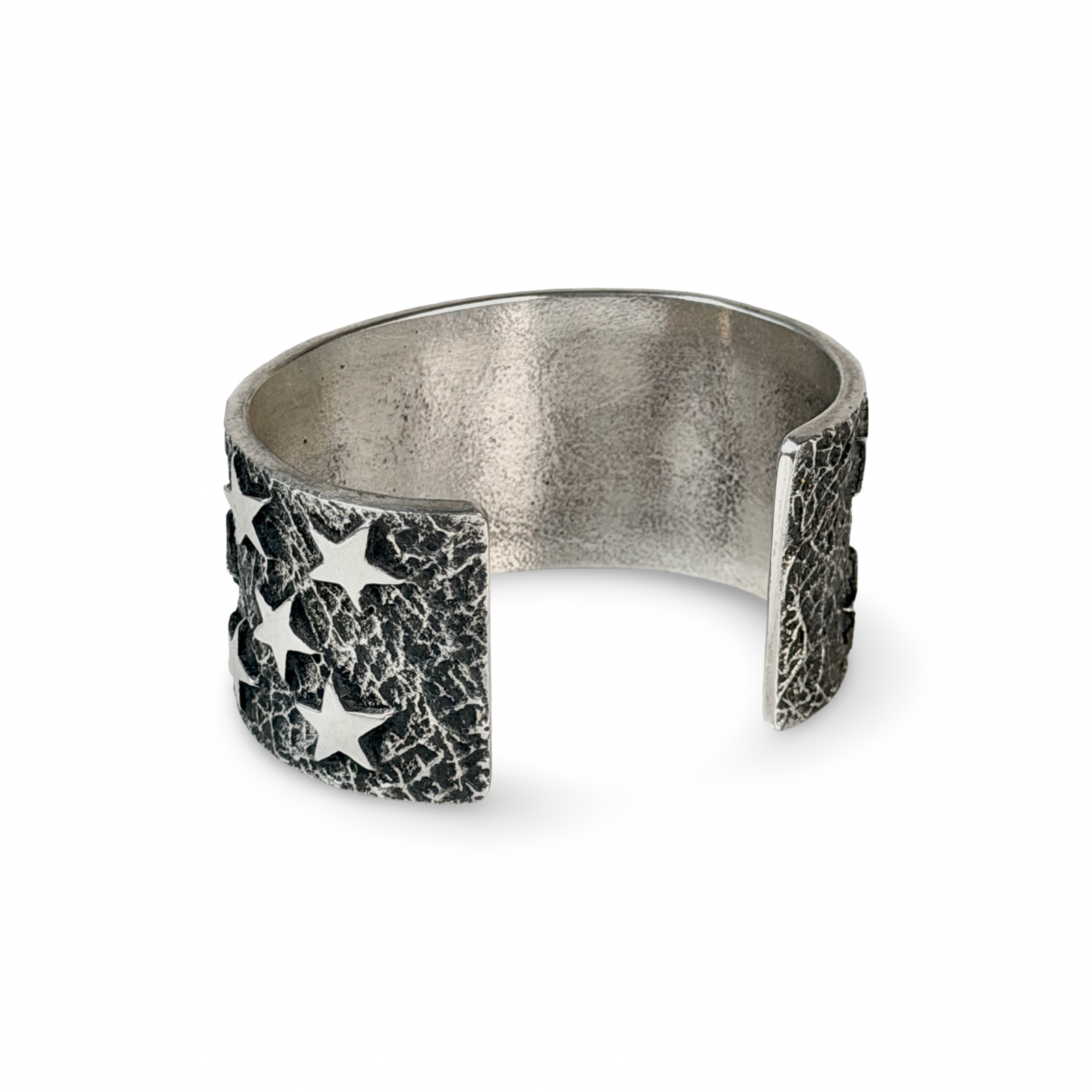 Kevin Yazzie Sterling Star Cuff