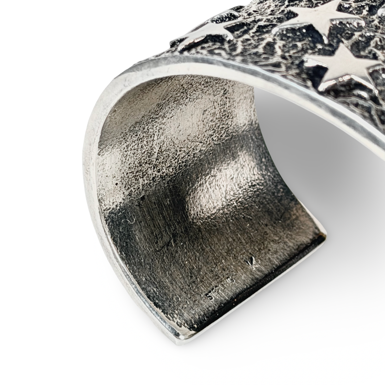 Kevin Yazzie Sterling Star Cuff