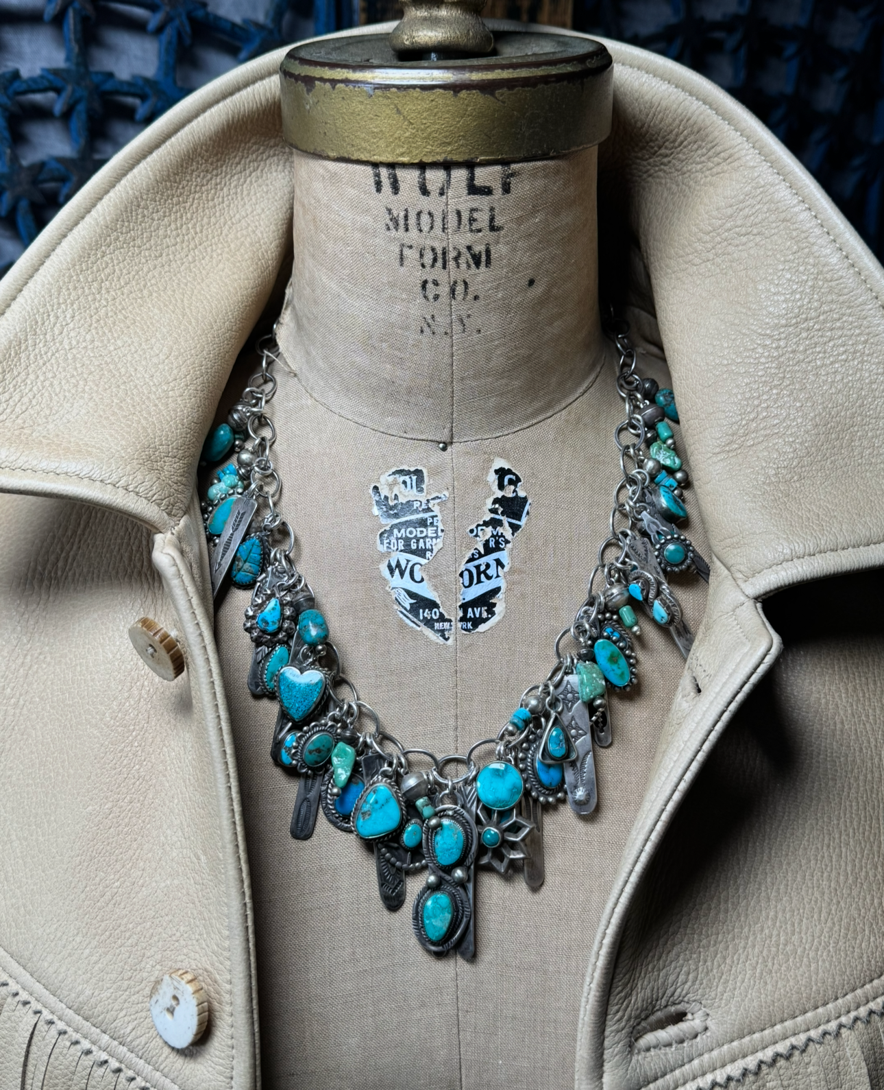 Susan Backus Vintage Charm Necklace