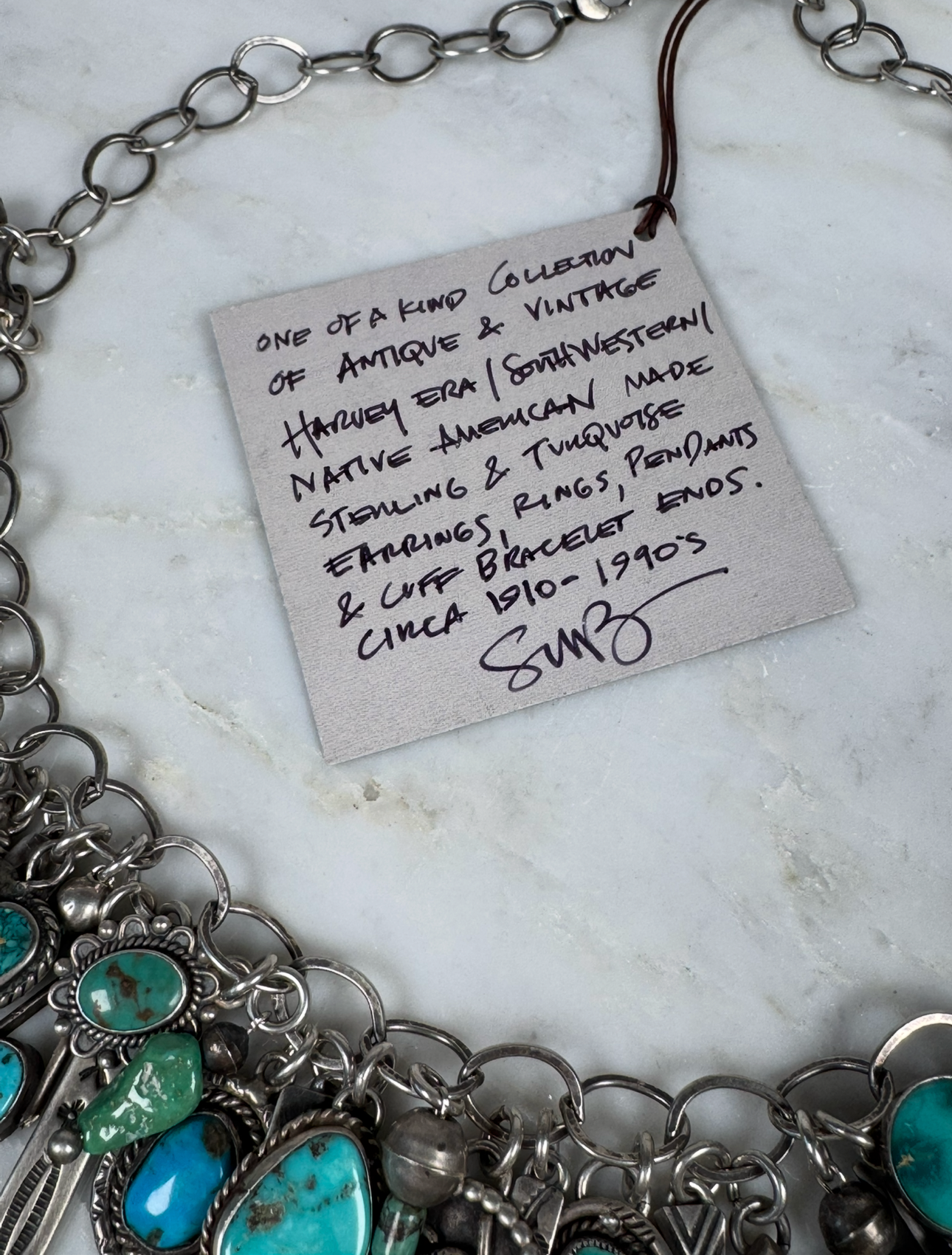 Susan Backus Vintage Charm Necklace