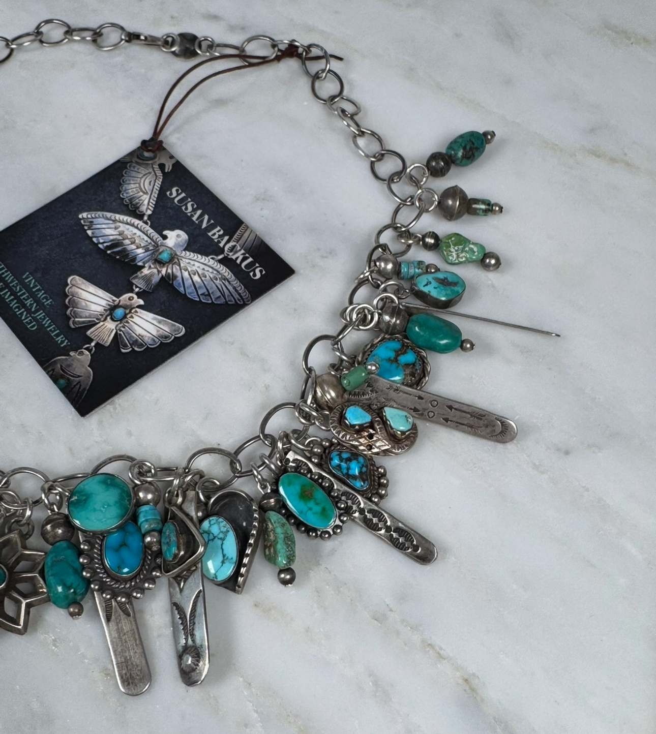 Susan Backus Vintage Charm Necklace