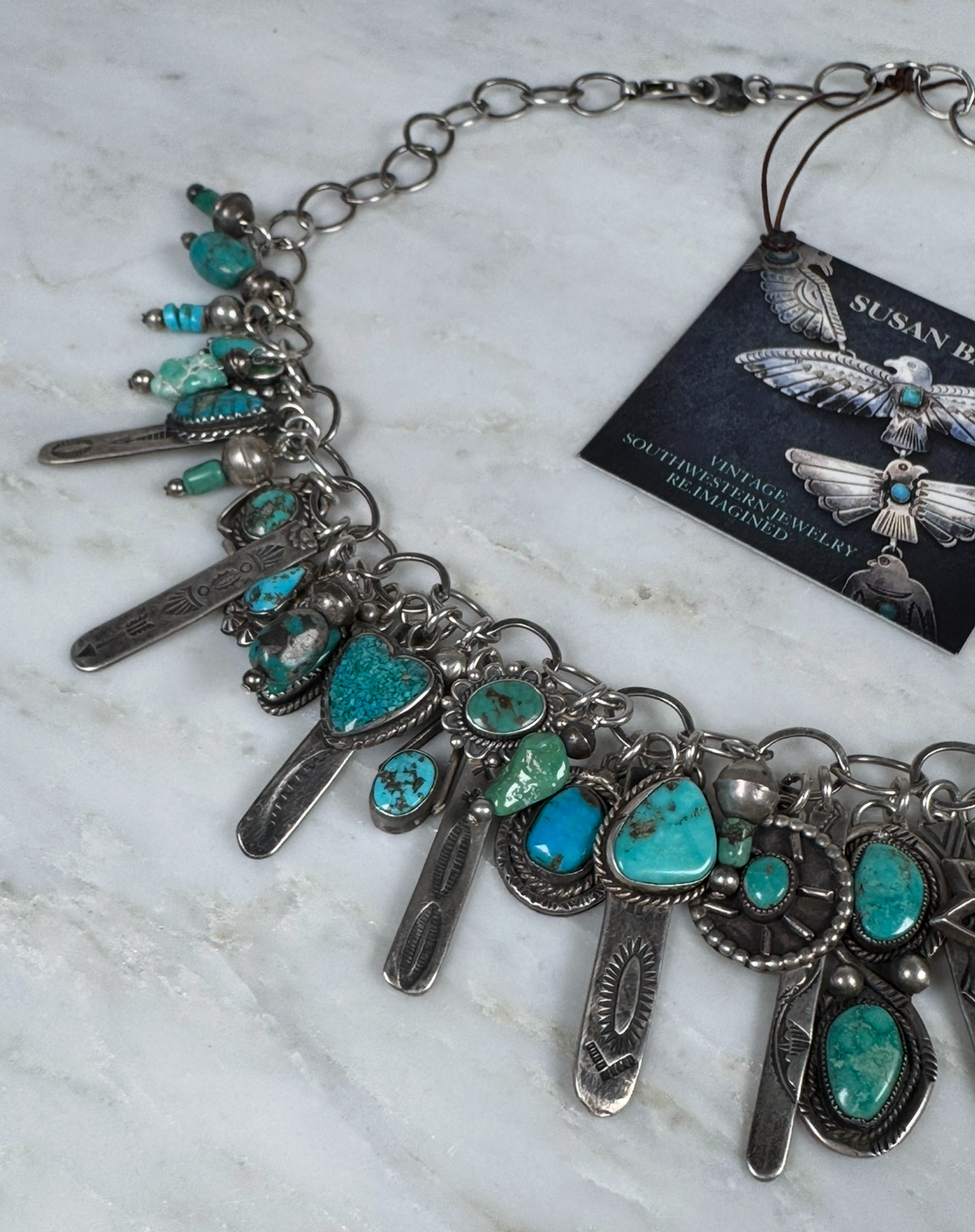 Susan Backus Vintage Charm Necklace