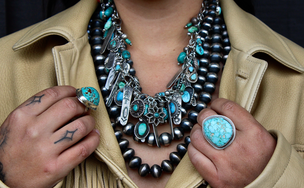 Susan Backus Vintage Charm Necklace