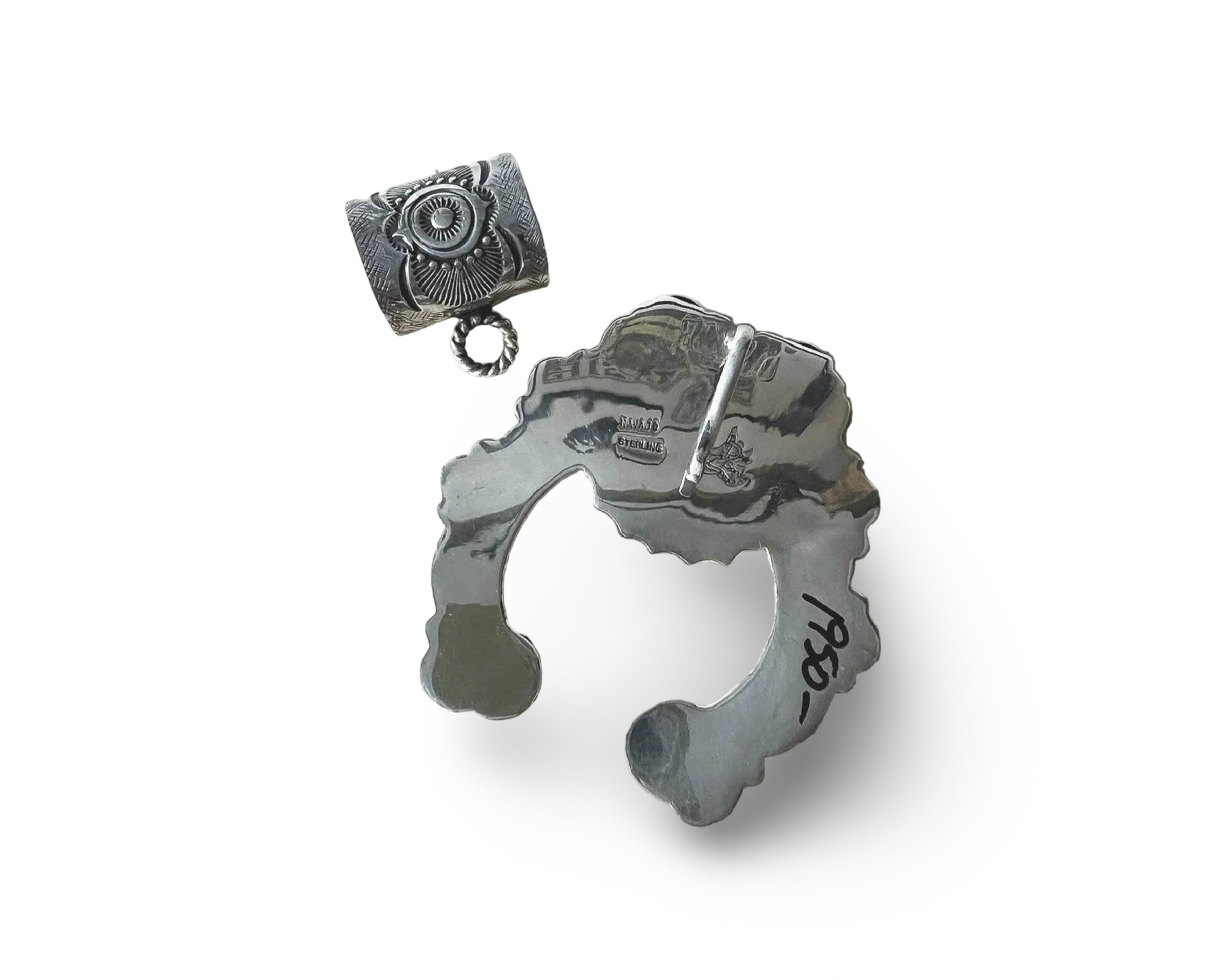 Delbert Gordon Sterling Naja Pendant