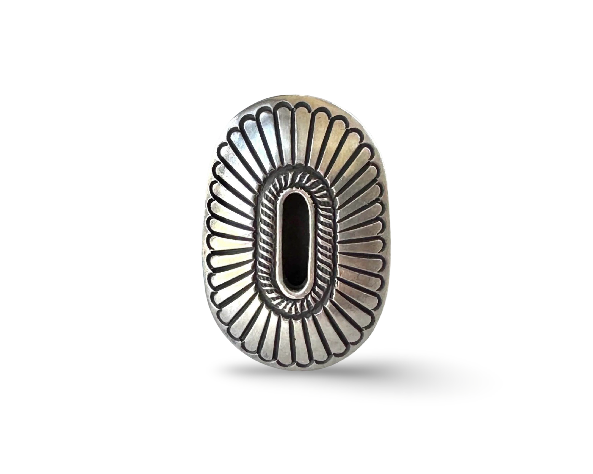 Shadow/Hollow Box Sterling Ring