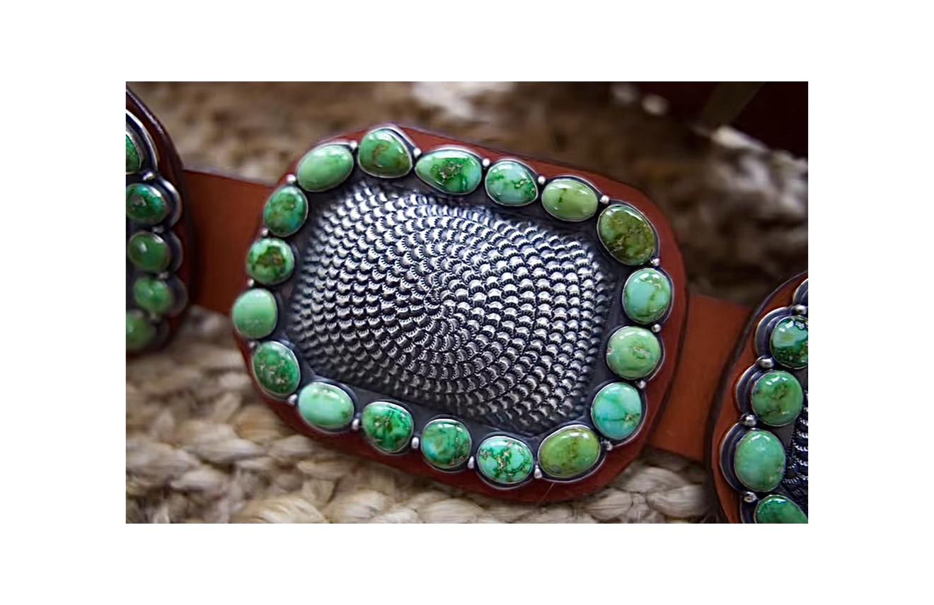 Matthew Charley Concho Belt