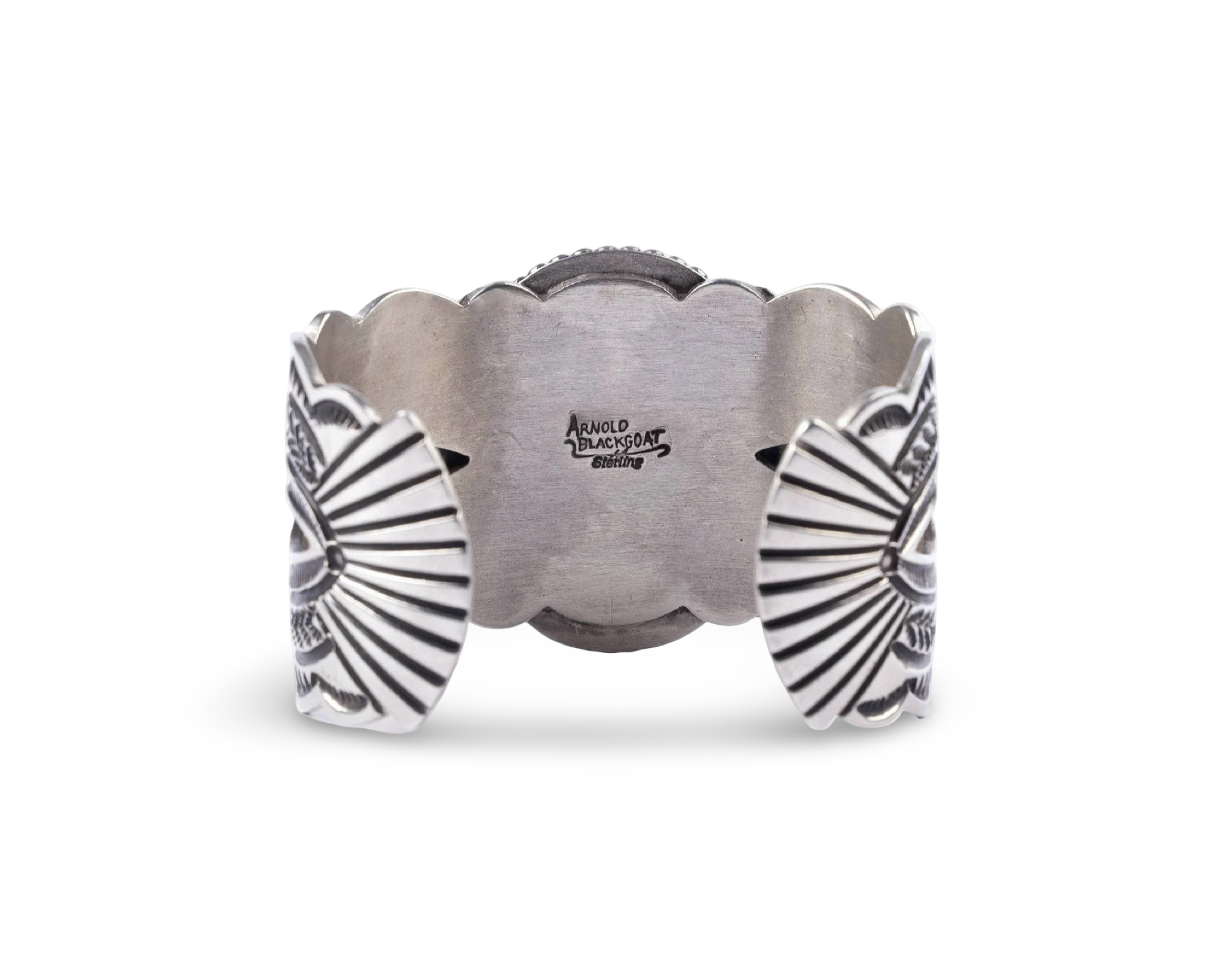 Arnold Blackgoat Sugilite Sterling Cuff