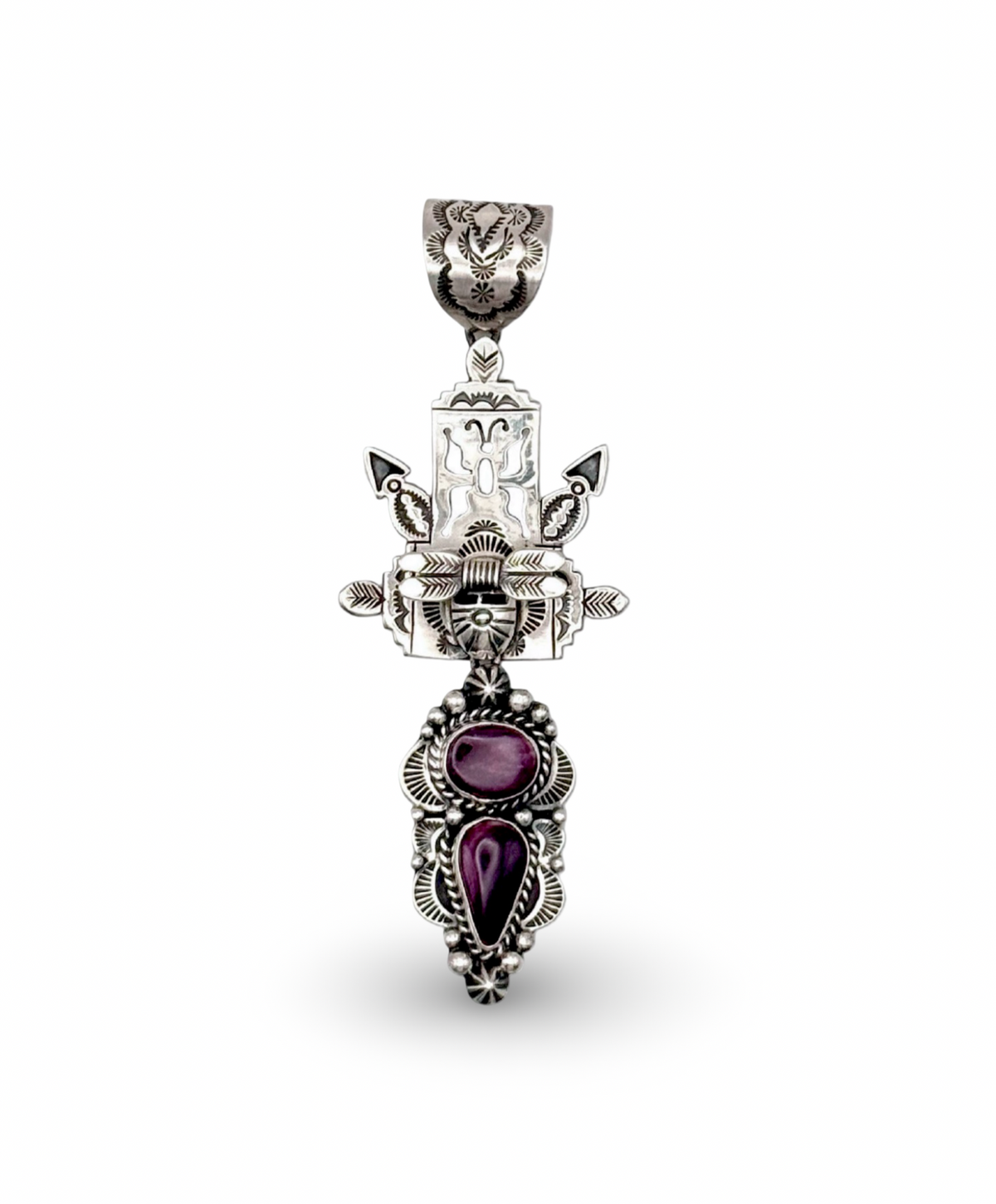 Freddy Charley Butterfly Maiden Kachina Pendant